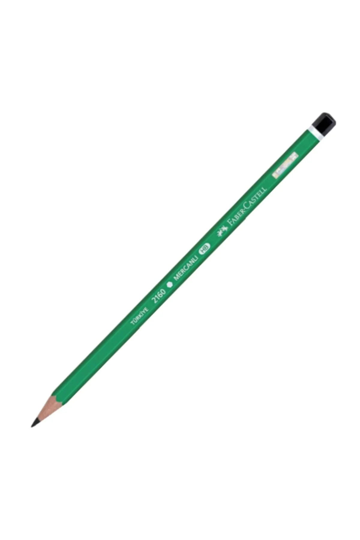 Faber-castell Kurşun Kalem 6 Adet - Faber Büyük Boy Kırmızı Silgi