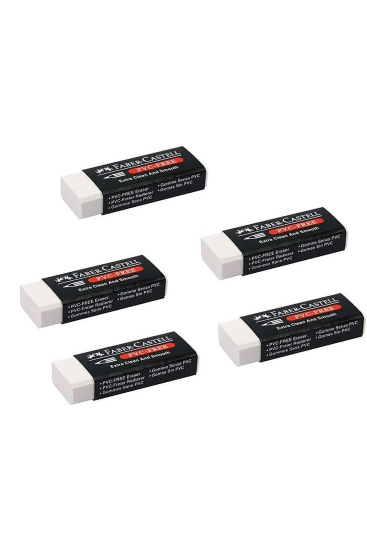 Faber Castell Faber-Castell Pvc Free No:20 Beyaz Silgi 5 Li