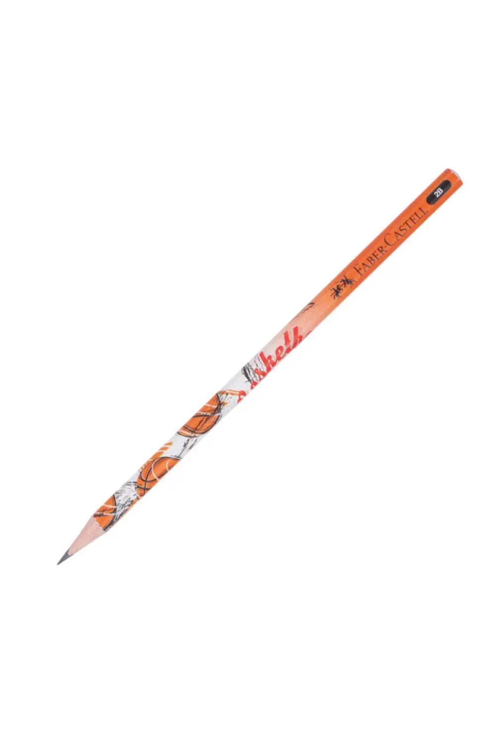 Faber-Castell Spor Desenli 2B Kurşun Kalem 16881