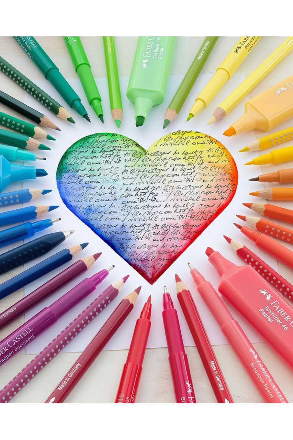 Faber Castell Faber Sınav Seti - Sınav Silgisi + 120'Li 0.7Mm Kalem Ucu Mavi