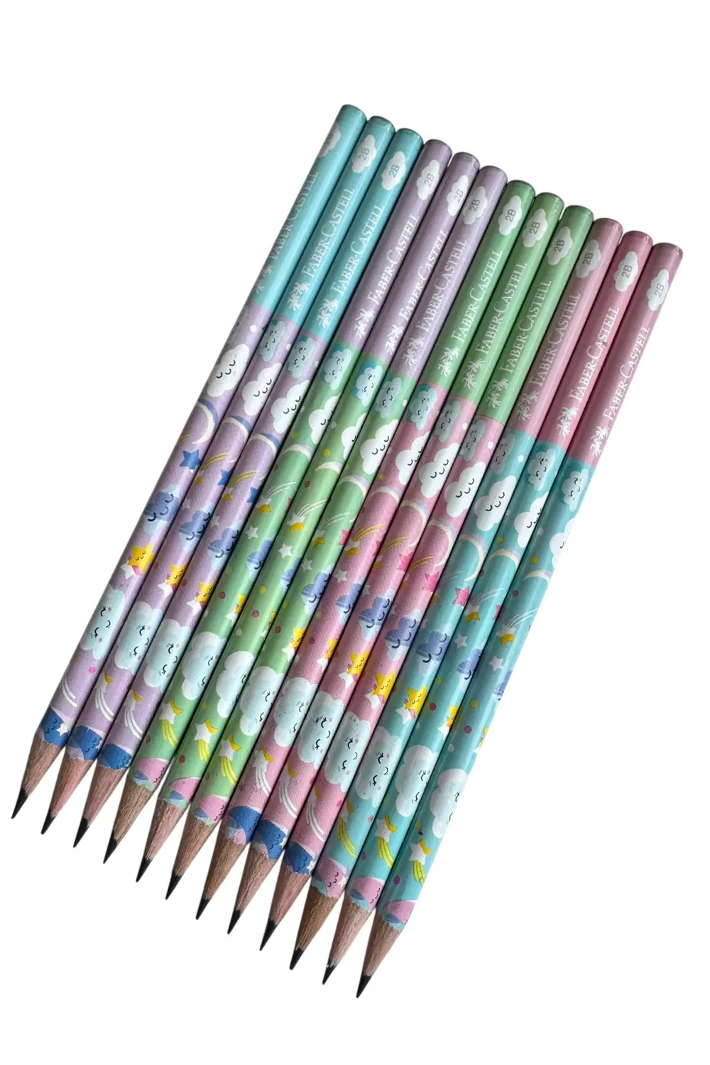 FABERCASTELL SEVİMLİ BULUTLAR KURŞUN KALEM