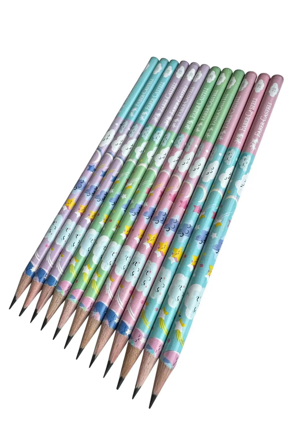 FABERCASTELL SEVİMLİ BULUTLAR KURŞUN KALEM