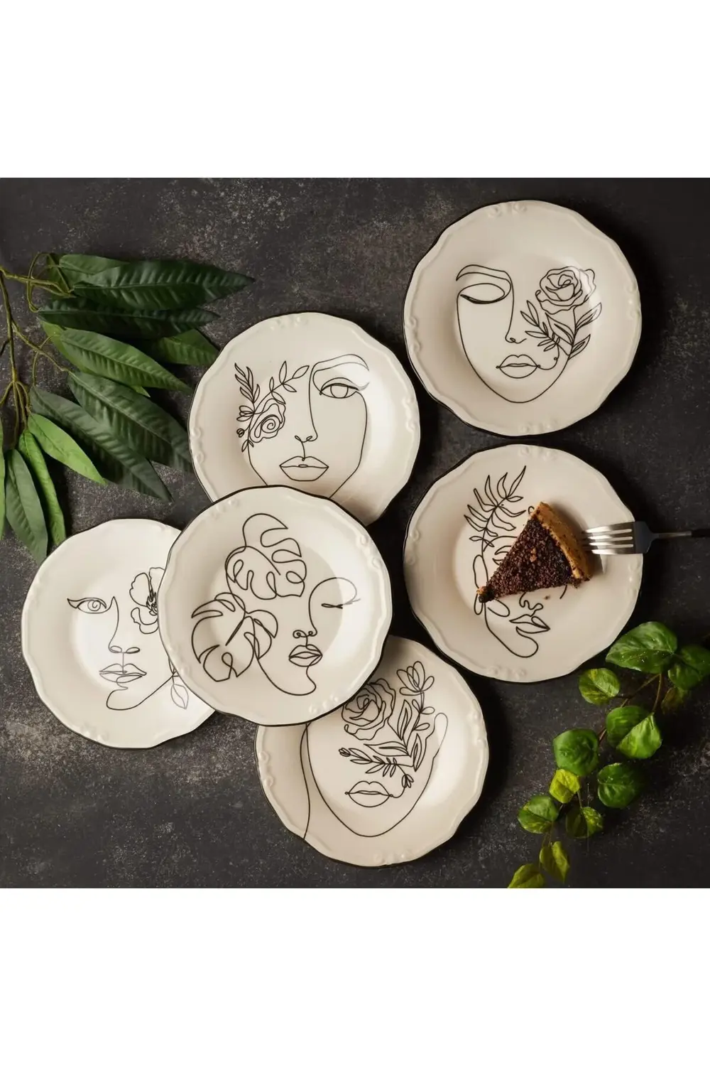 Face 6 Kişilik Pasta Takımı 1178227