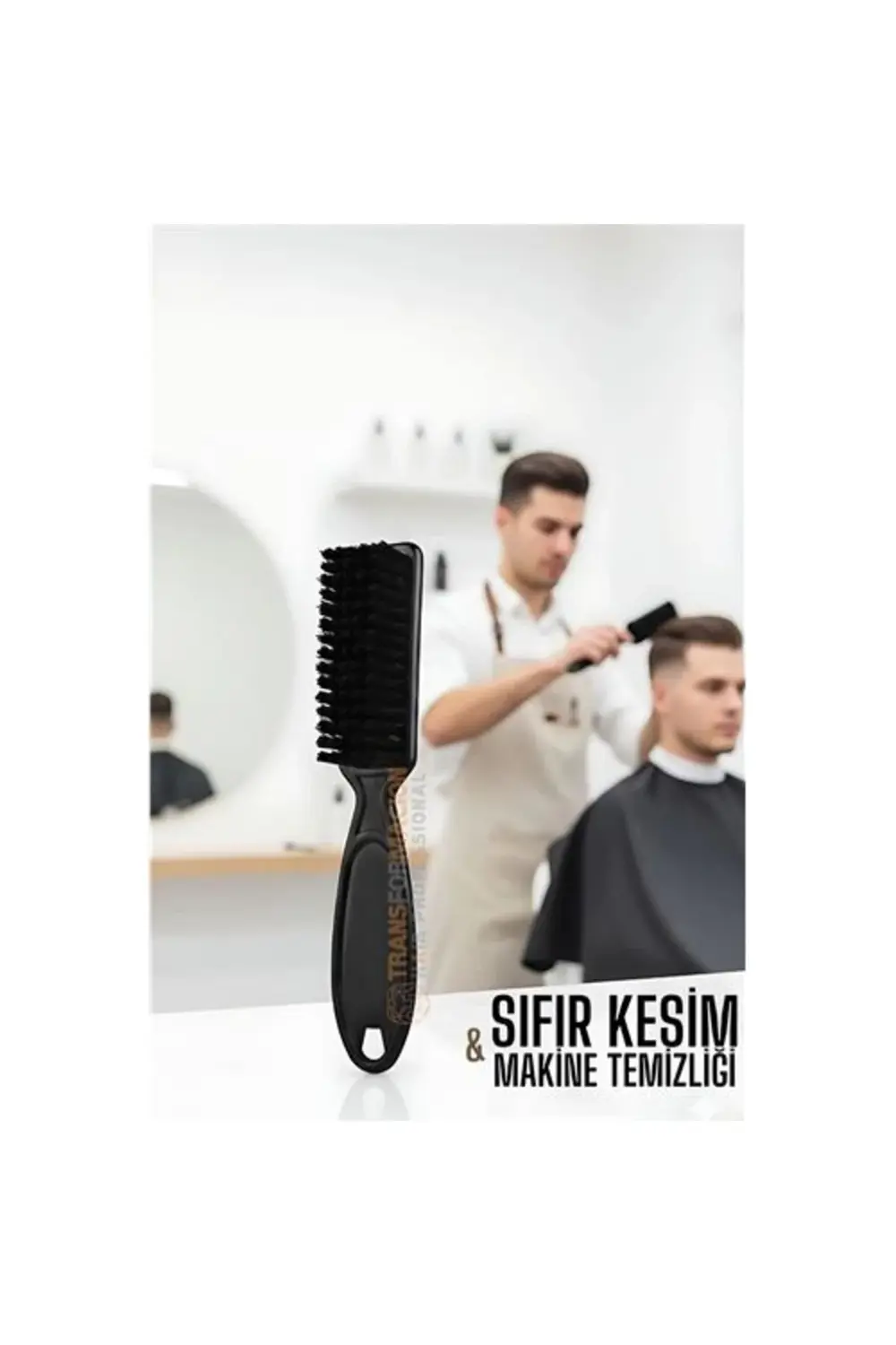 Fade Fırça – Berberler İçin Sıfır Kesim ve Makine Temizleme Fırça Fade Fırça – Berberler İçin Sıfır Kesim ve Makine Temizleme Fırça