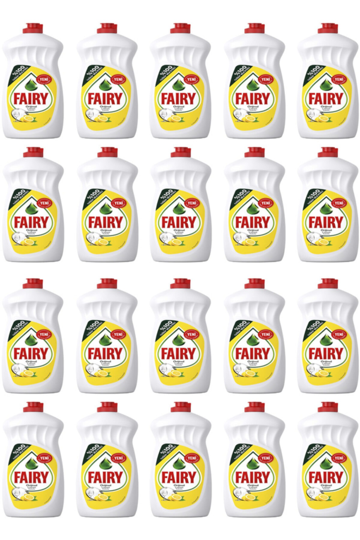 Fairy  Sivi Bulaşik Deterjani Limon 650 Ml X 20 Adet