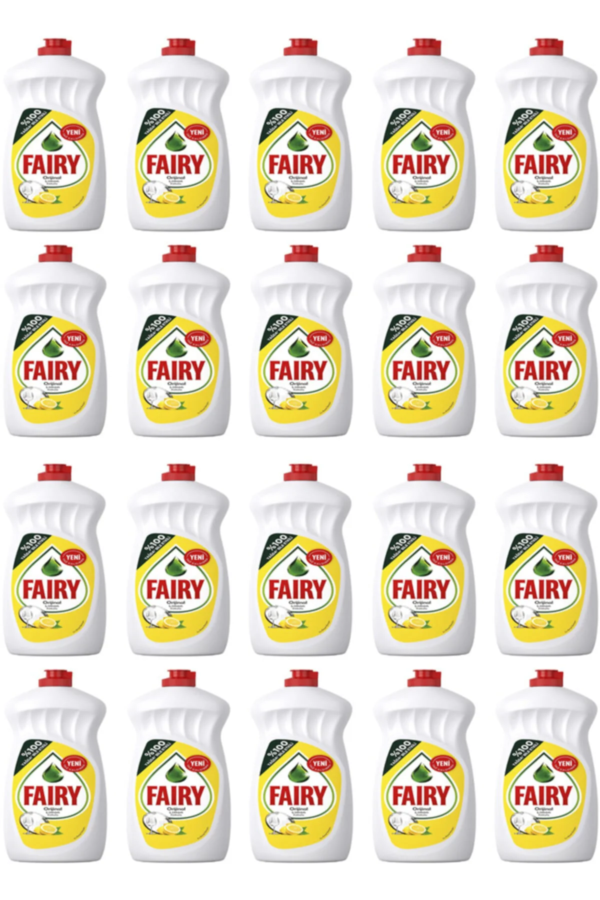 Fairy Sıvı Bulaşık Deterjanı Limon 650 Ml X 20 Adet