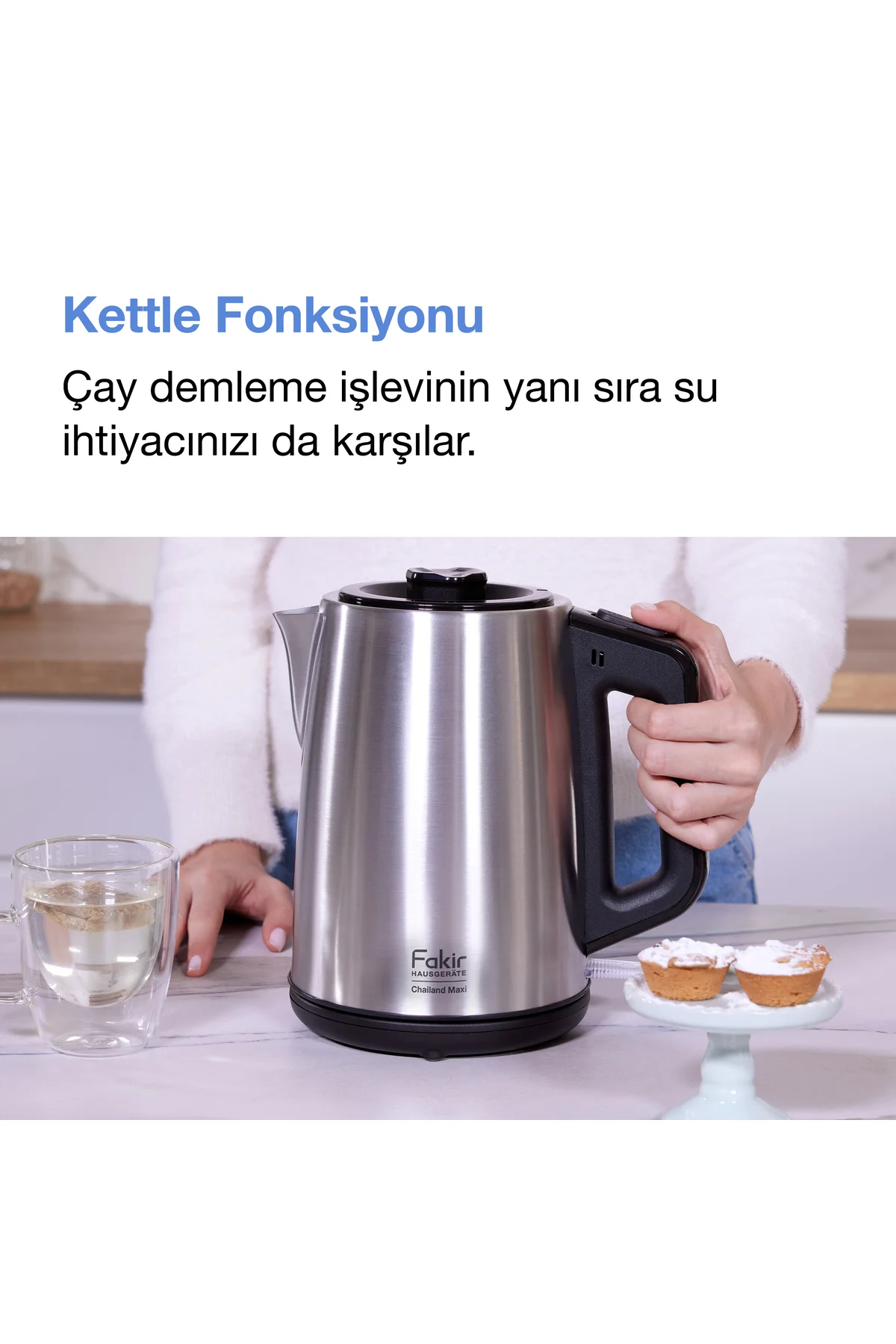 Fakir Chailand Maxi XXL Çay Makinesi Inox