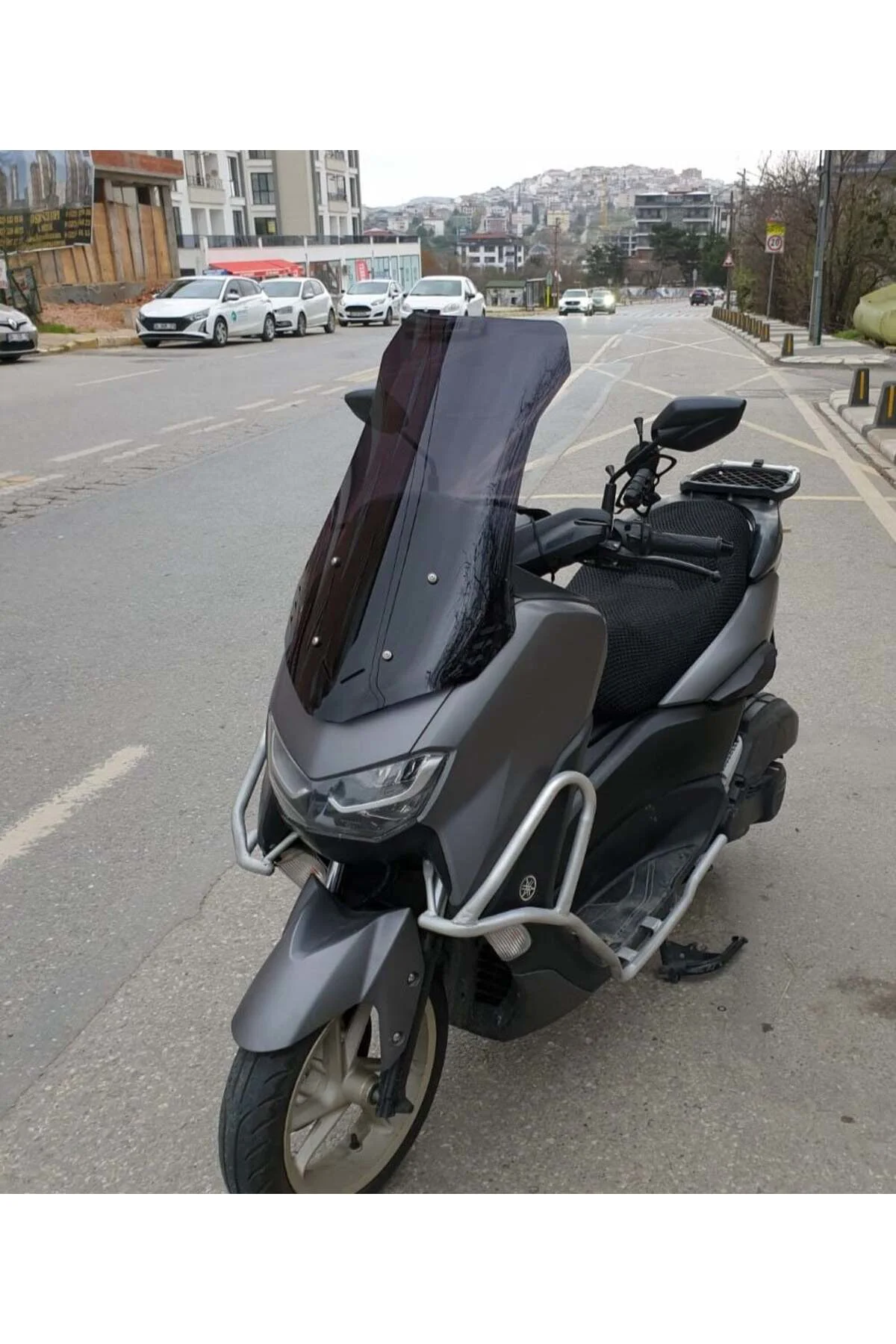 Falcon Cmax 155 Ön Cam 2023-2026 Model 75cm Siyah Renkli 4mm UZUN