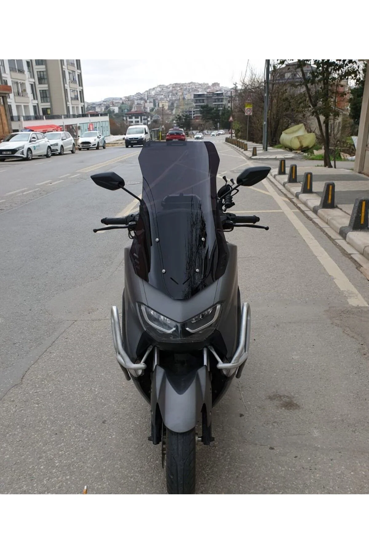 Falcon Cmax 155 Ön Cam 2023-2026 Model 75cm Siyah Renkli 4mm UZUN