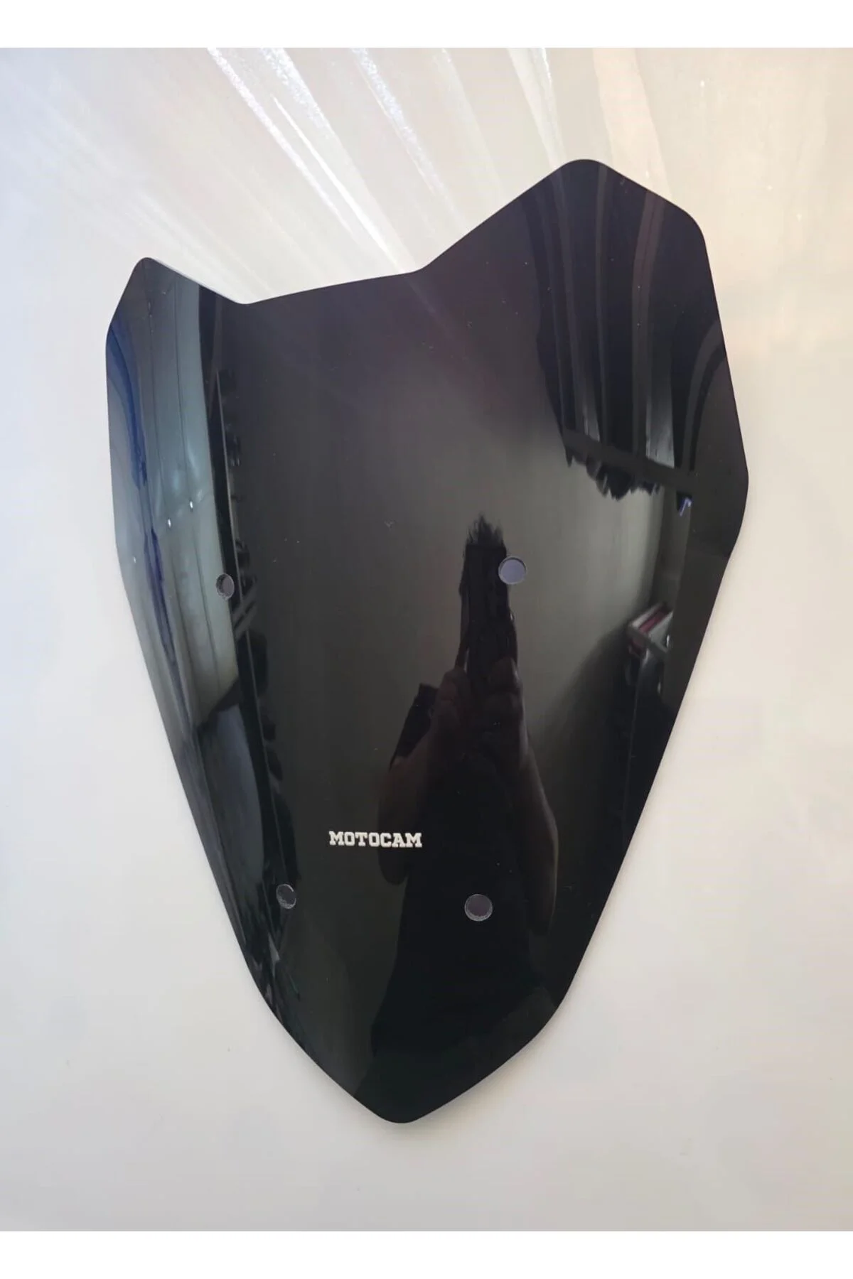 Falcon Cmax 155 Ön Cam 2023-2026 Model 40cm Siyah Renkli SPORTİF - Görsel 3