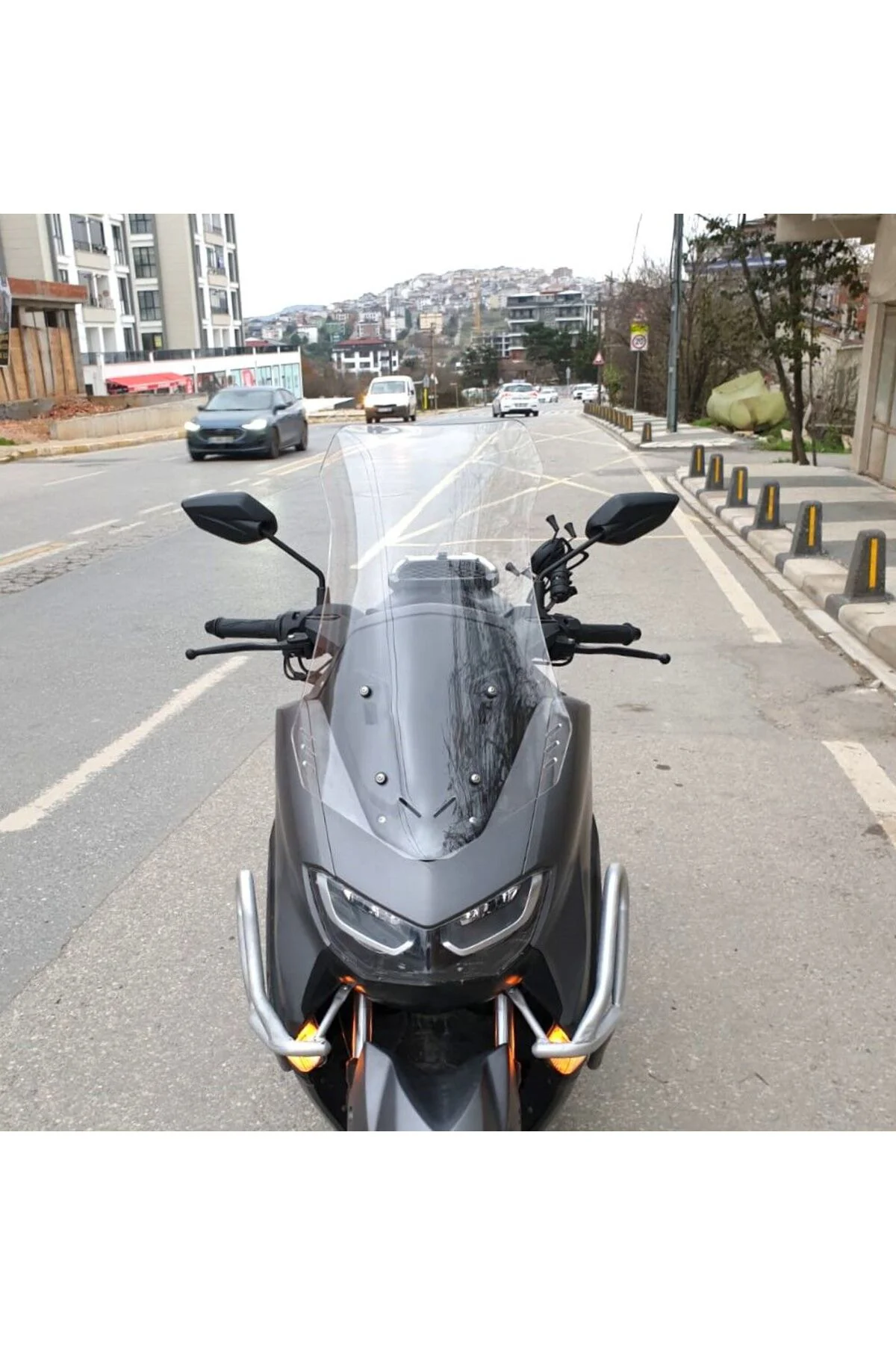 Falcon Cmax 155 Ön Cam 2023-2026 Model 75cm Şeffaf Renkli 4mm UZU