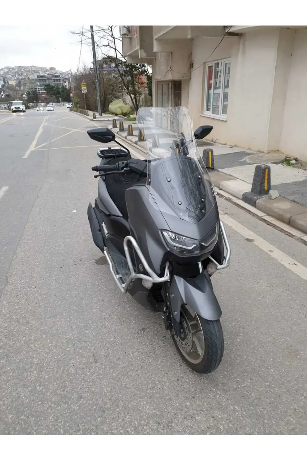 Falcon Cmax 155 Ön Cam 2023-2025 Model 75cm Şeffaf Renkli 4mm UZU