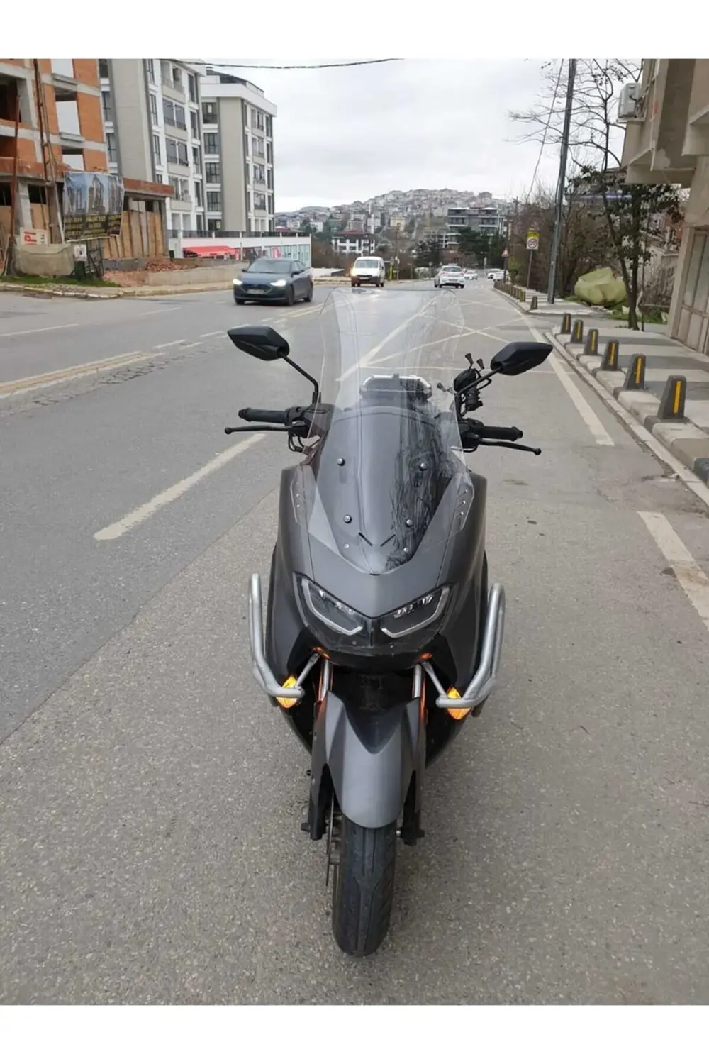 Falcon Cmax 155 Ön Cam 2023-2025 Model 75cm Şeffaf Renkli 4mm UZU