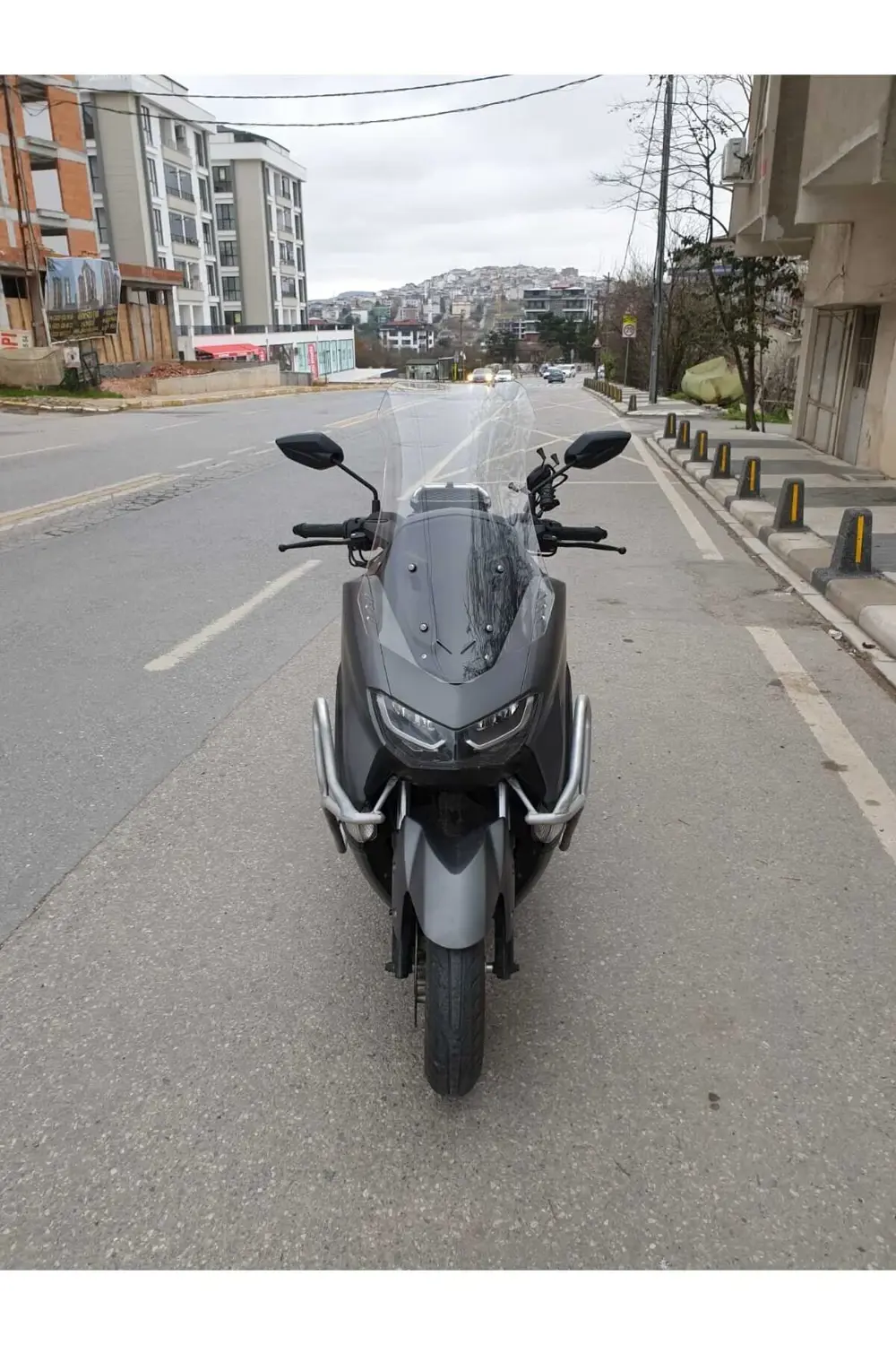 Falcon Cmax 155 Uyumlu Ön Cam 2023 2024 Model 65cm Şeffaf Renkli