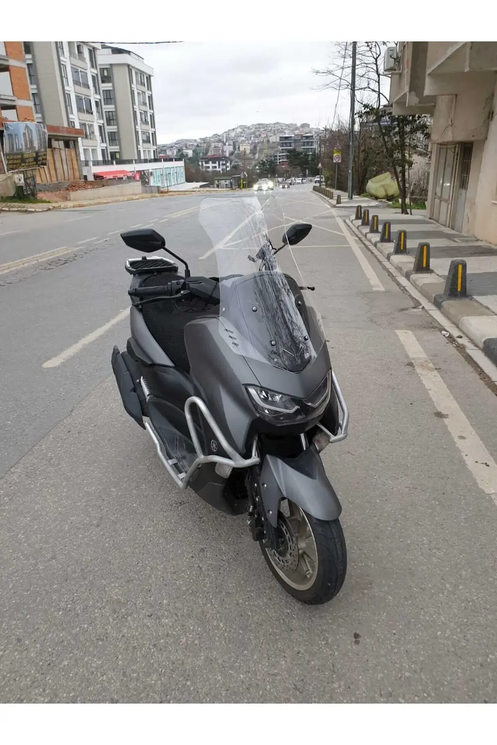 Falcon Cmax 155 Uyumlu Ön Cam 2023 2024 Model 65cm Şeffaf Renkli