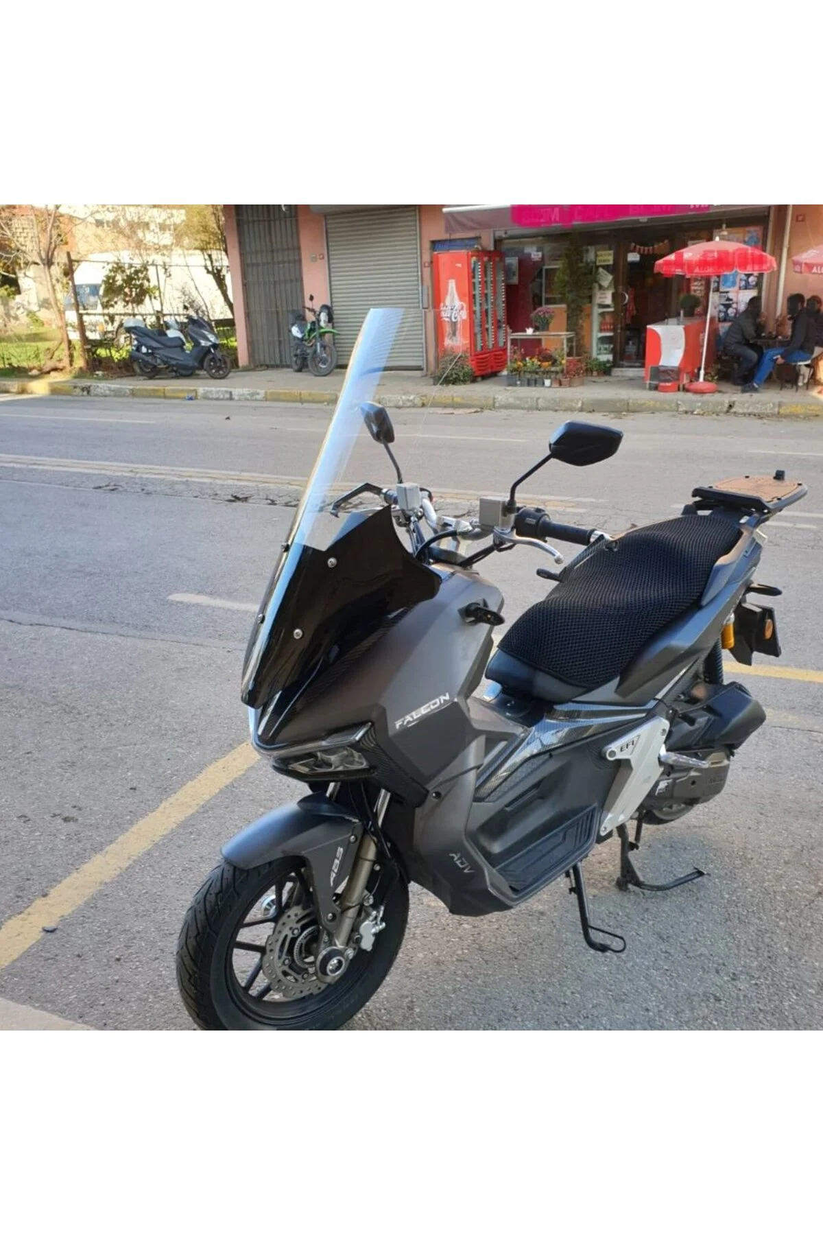 Falcon Trex 188 Ön Cam 2022-2026 Model 78cm Şeffaf Renkli 4mm UZU