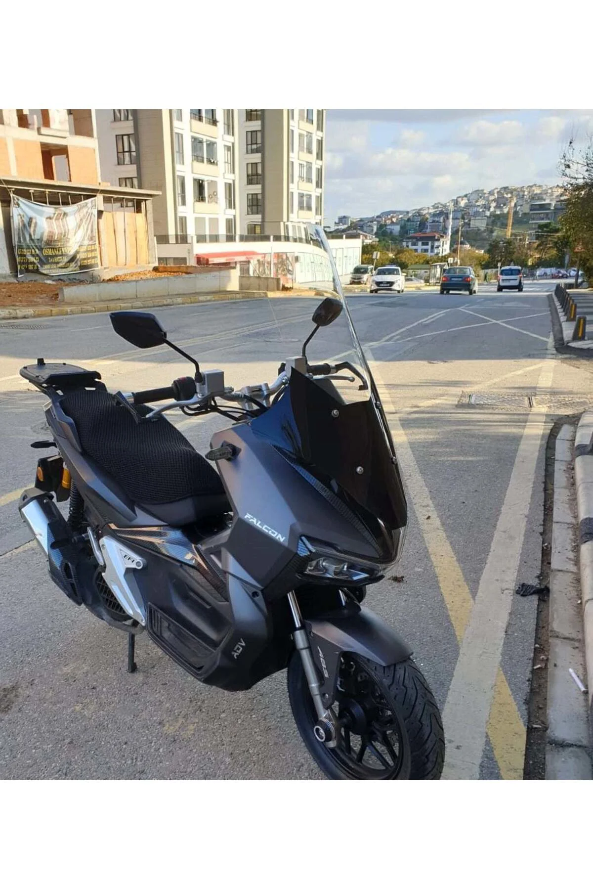 Falcon Trex 188 Ön Cam 2022-2026 Model 78cm Şeffaf Renkli 4mm UZU