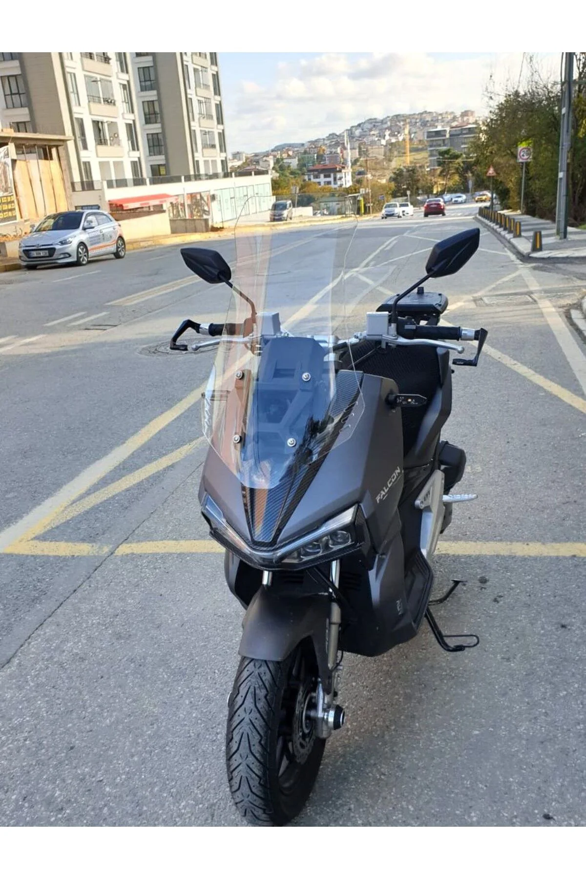 Falcon Trex 188 Ön Cam 2022-2026 Model 65cm Şeffaf Renkli 4mm ORT