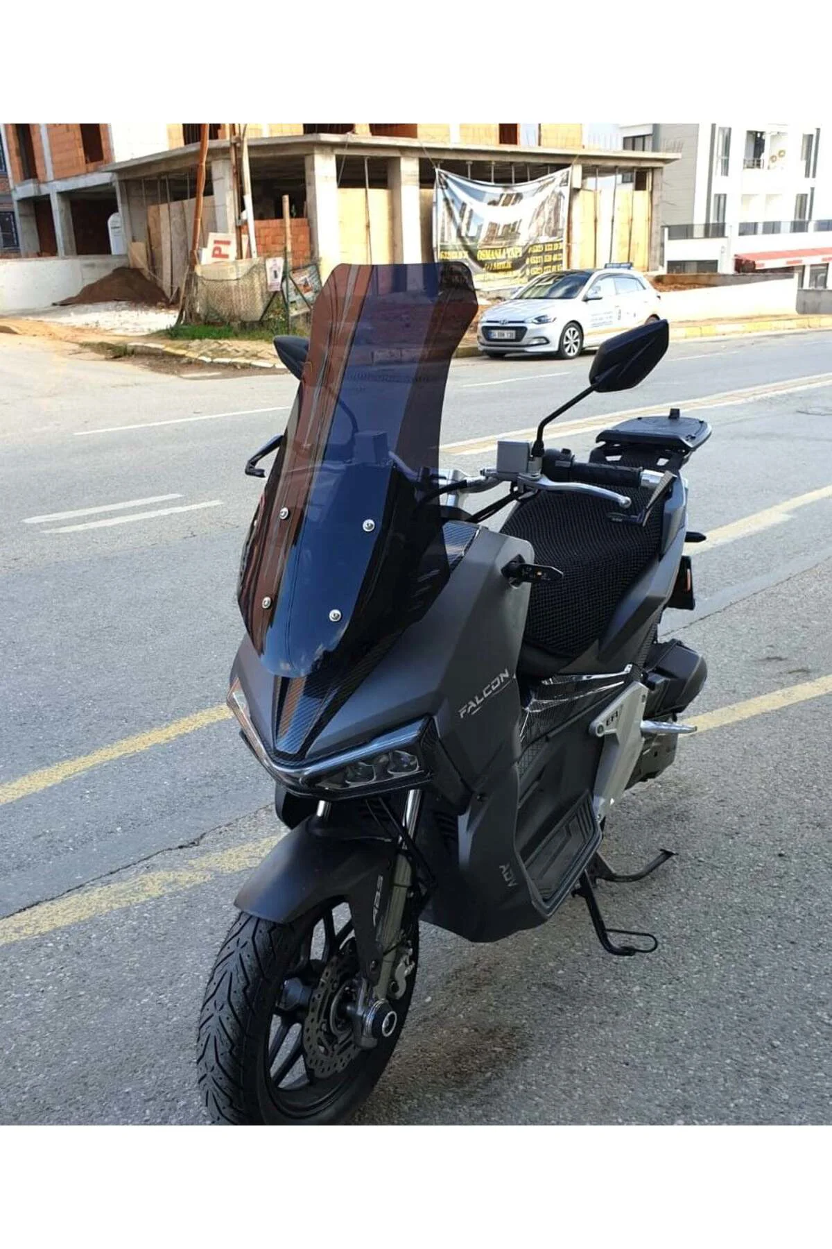 Falcon Trex 188 Ön Cam 2022-2026 Model 65cm Siyah Renkli 4mm ORTA