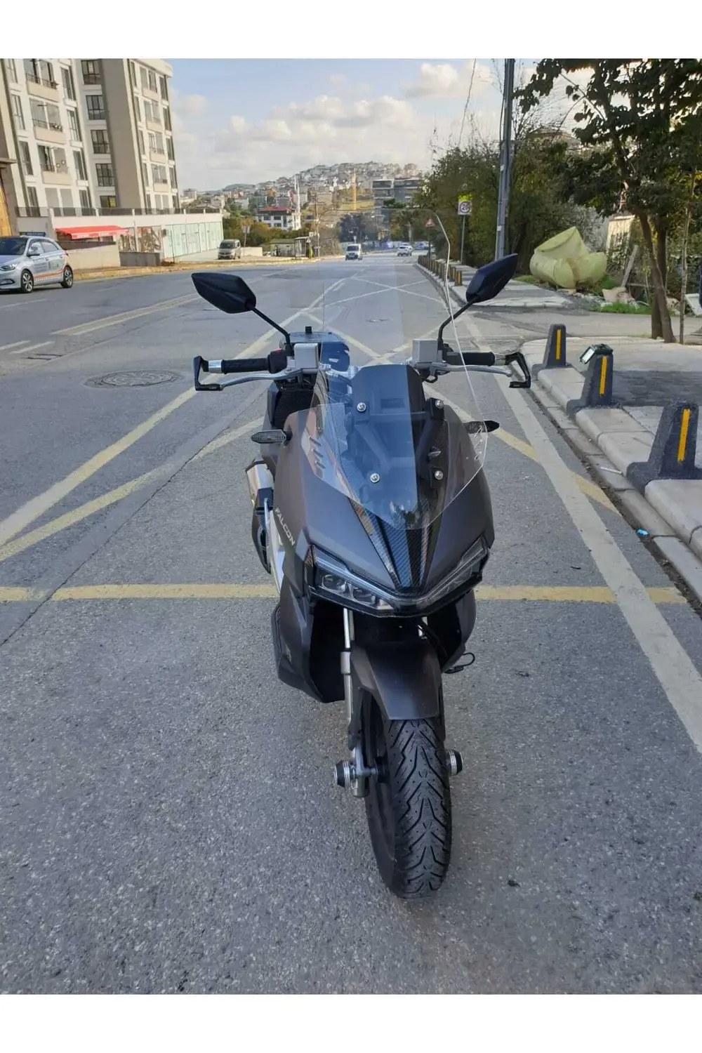 Falcon Trex 188 Ön Cam 2022 2024 Model 65cm Şeffaf Renkli 4mm ORT