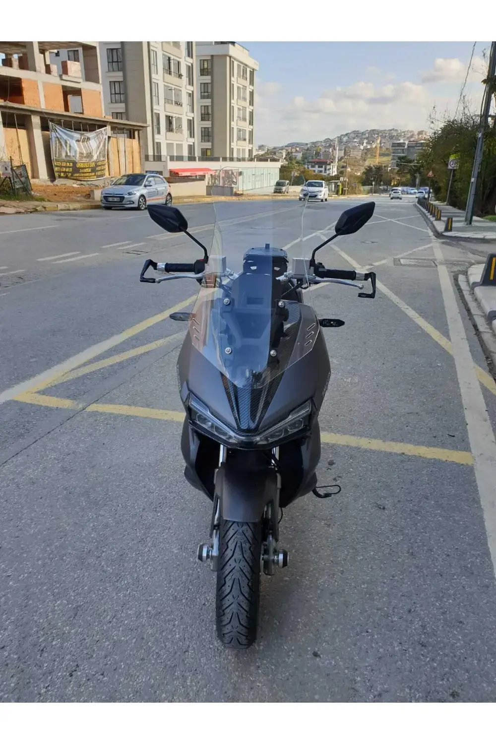 Falcon Trex 188 Ön Cam 2022 2024 Model 75cm Şeffaf Renkli 4mm UZU