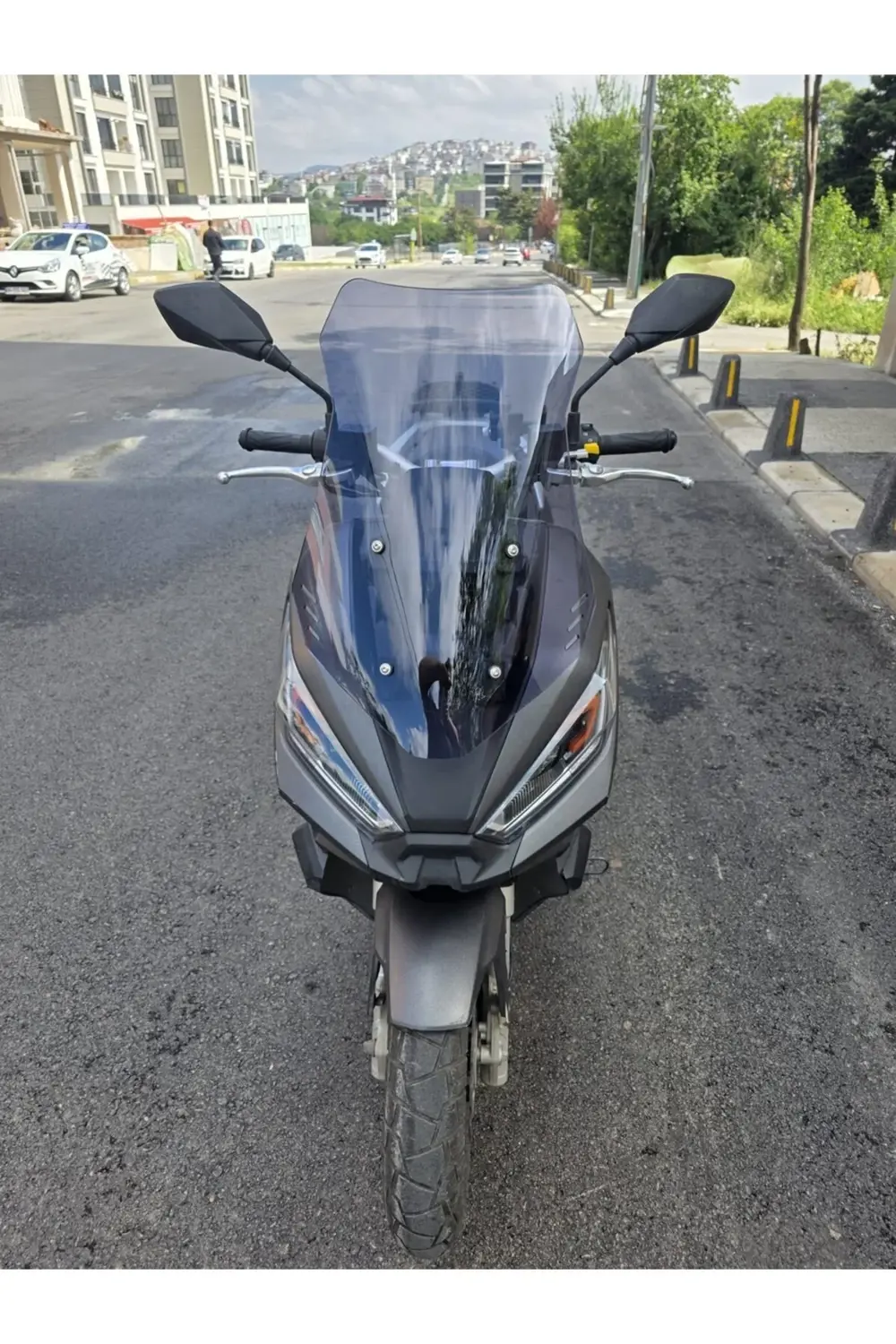 Falcon Trex 188 Ön Cam 2022-2025 Model 55cm Füme Renkli 4mm KISA