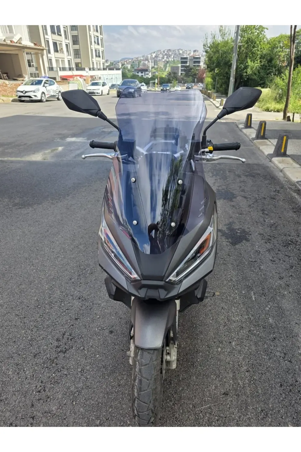 Falcon Trex 188 Ön Cam 2022-2025 Model 55cm Füme Renkli 4mm KISA