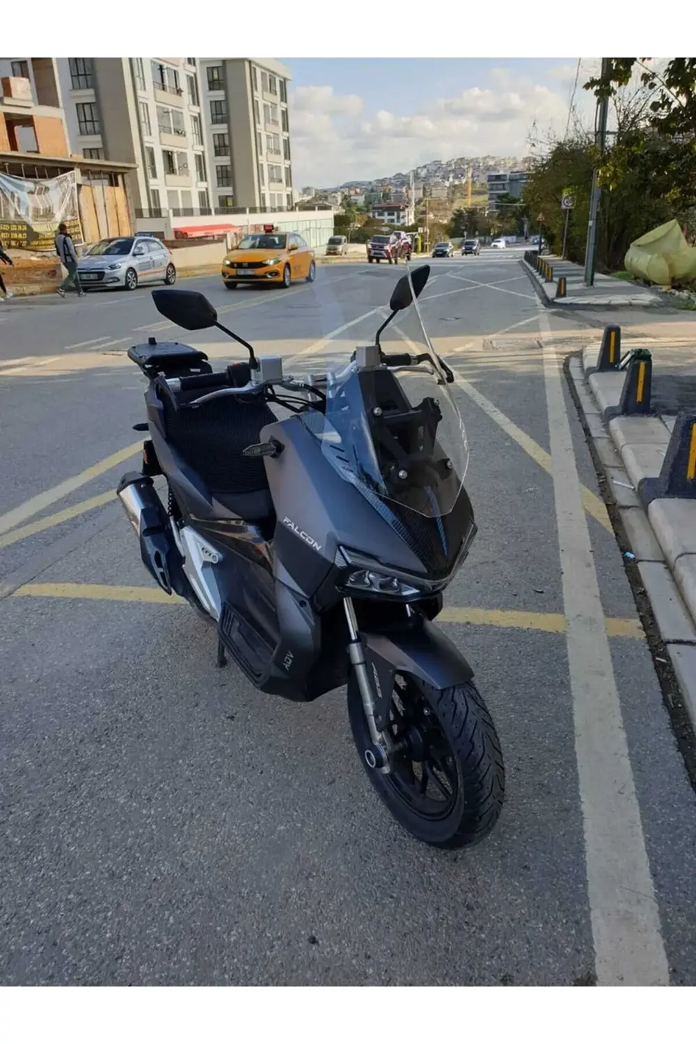 Falcon Trex 188 Ön Cam 2022-2025 Model 65cm Şeffaf Renkli 4mm ORT