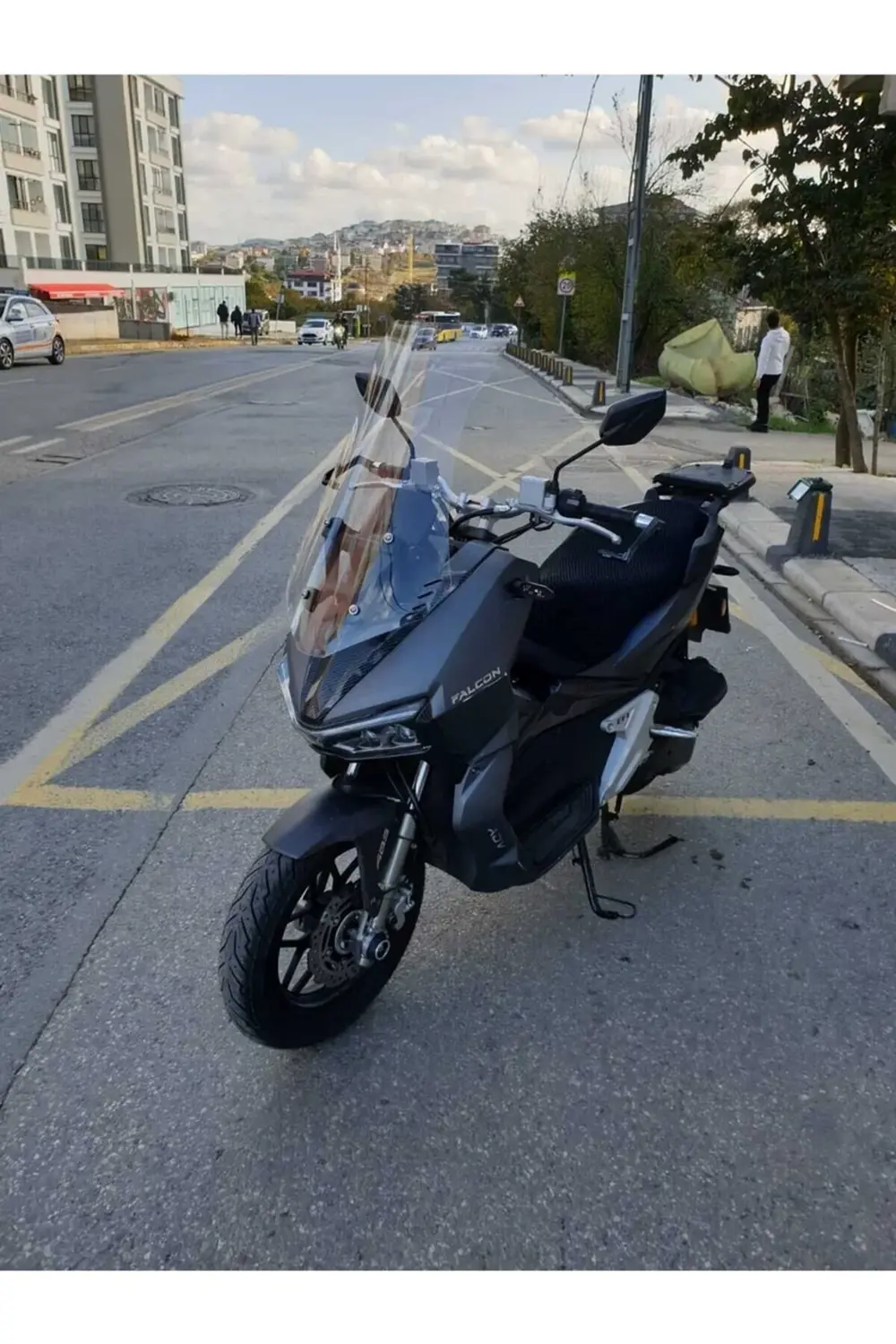 Falcon Trex 188 Ön Cam 2022-2025 Model 65cm Şeffaf Renkli 4mm ORT