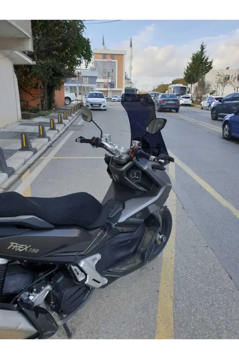 Falcon Trex 188 Ön Cam 2022-2025 Model 75cm Siyah Renkli 4mm UZUN