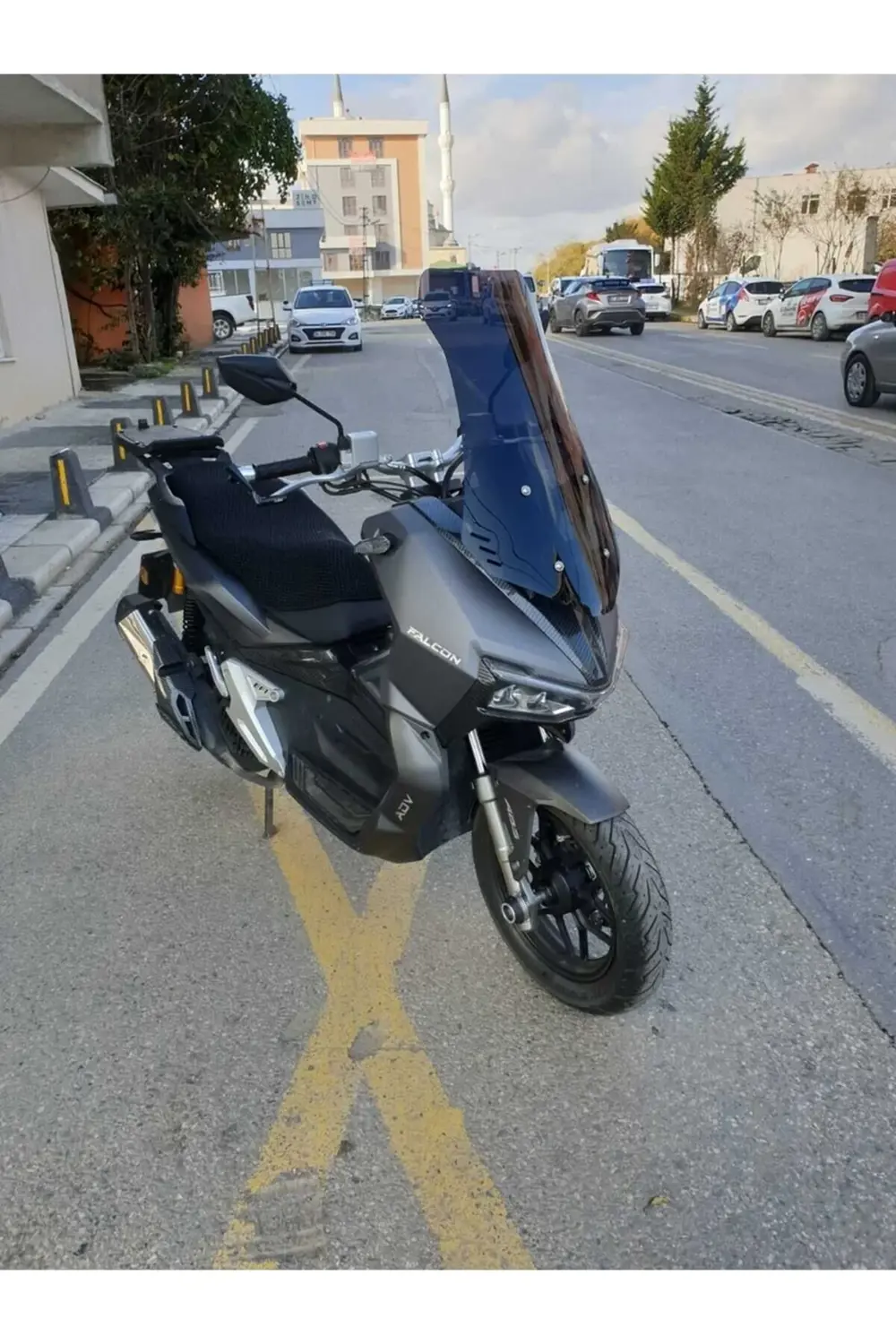 Falcon Trex 188 Ön Cam 2022-2025 Model 75cm Siyah Renkli 4mm UZUN