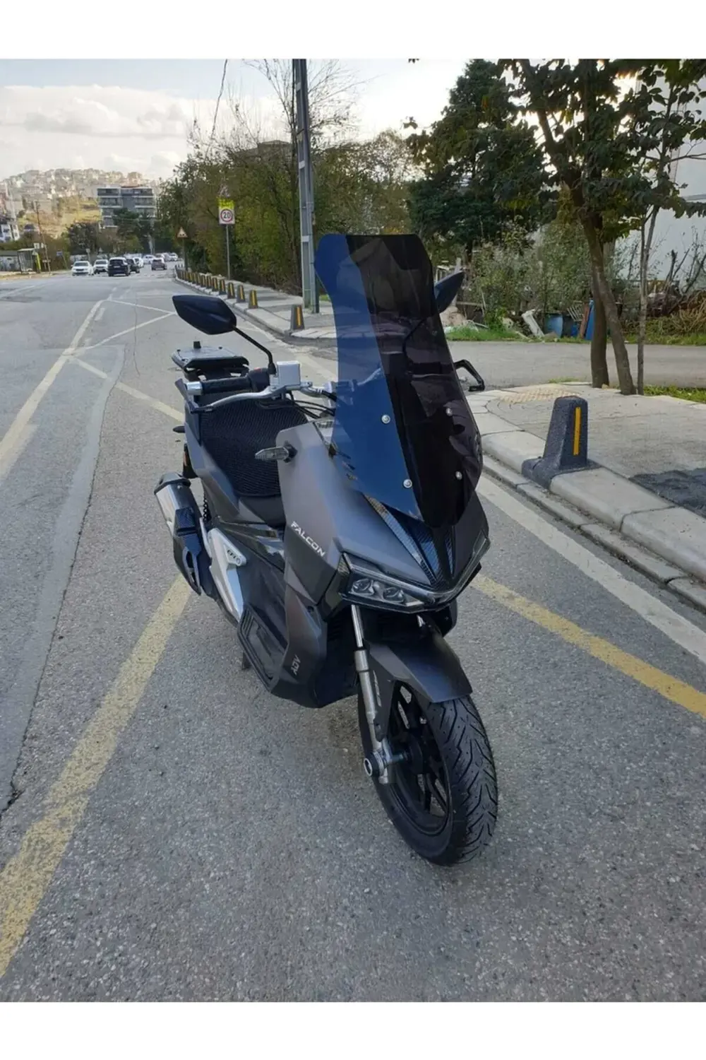 Falcon Trex 188 Ön Cam 2022-2025 Model 75cm Siyah Renkli 4mm UZUN