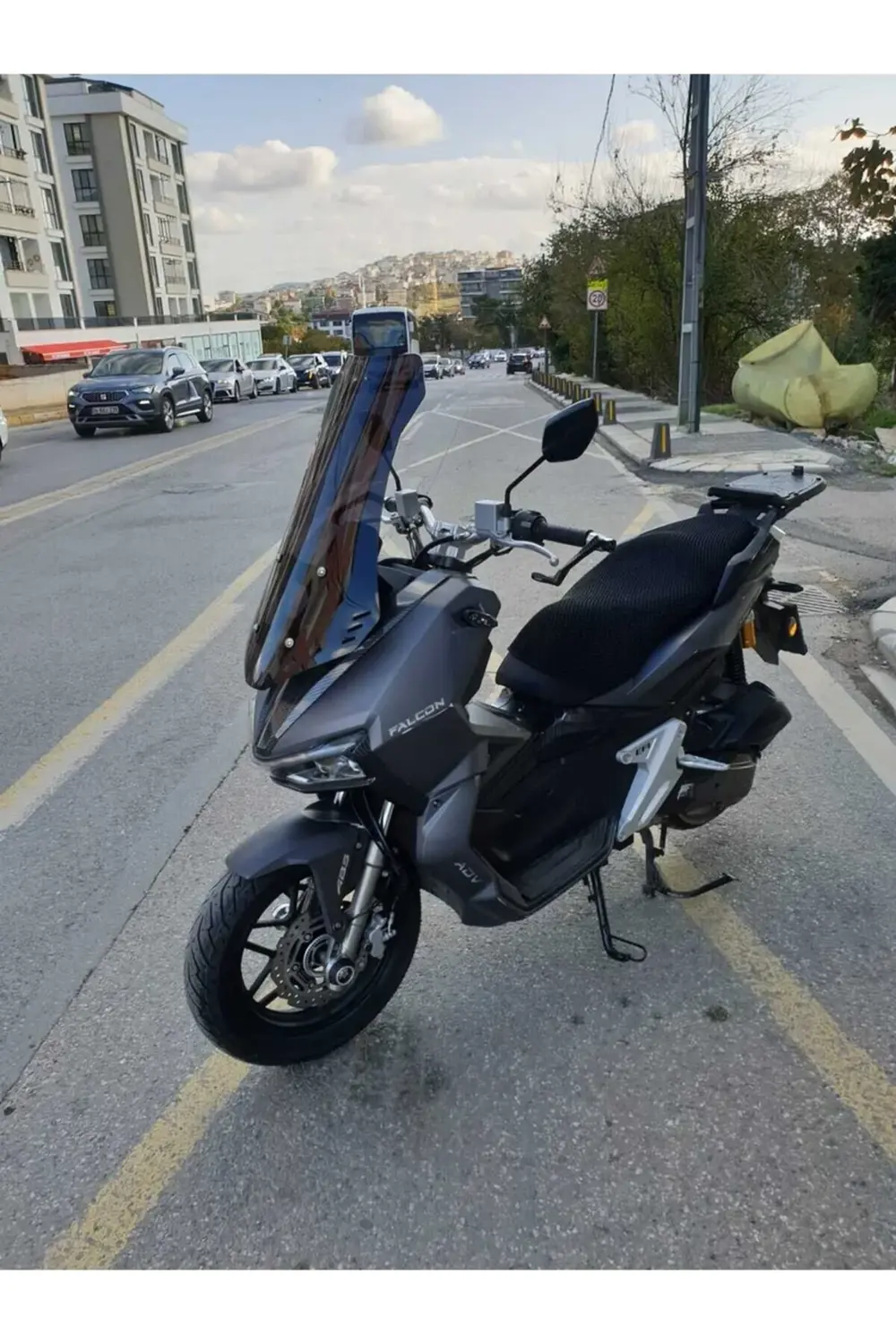 Falcon Trex 188 Ön Cam 2022-2025 Model 75cm Siyah Renkli 4mm UZUN