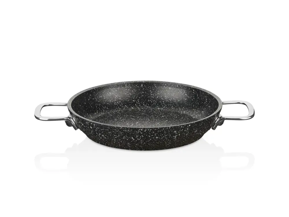 Falez Black Line Granit Sahan 24 Cm Siyah BLN 1021