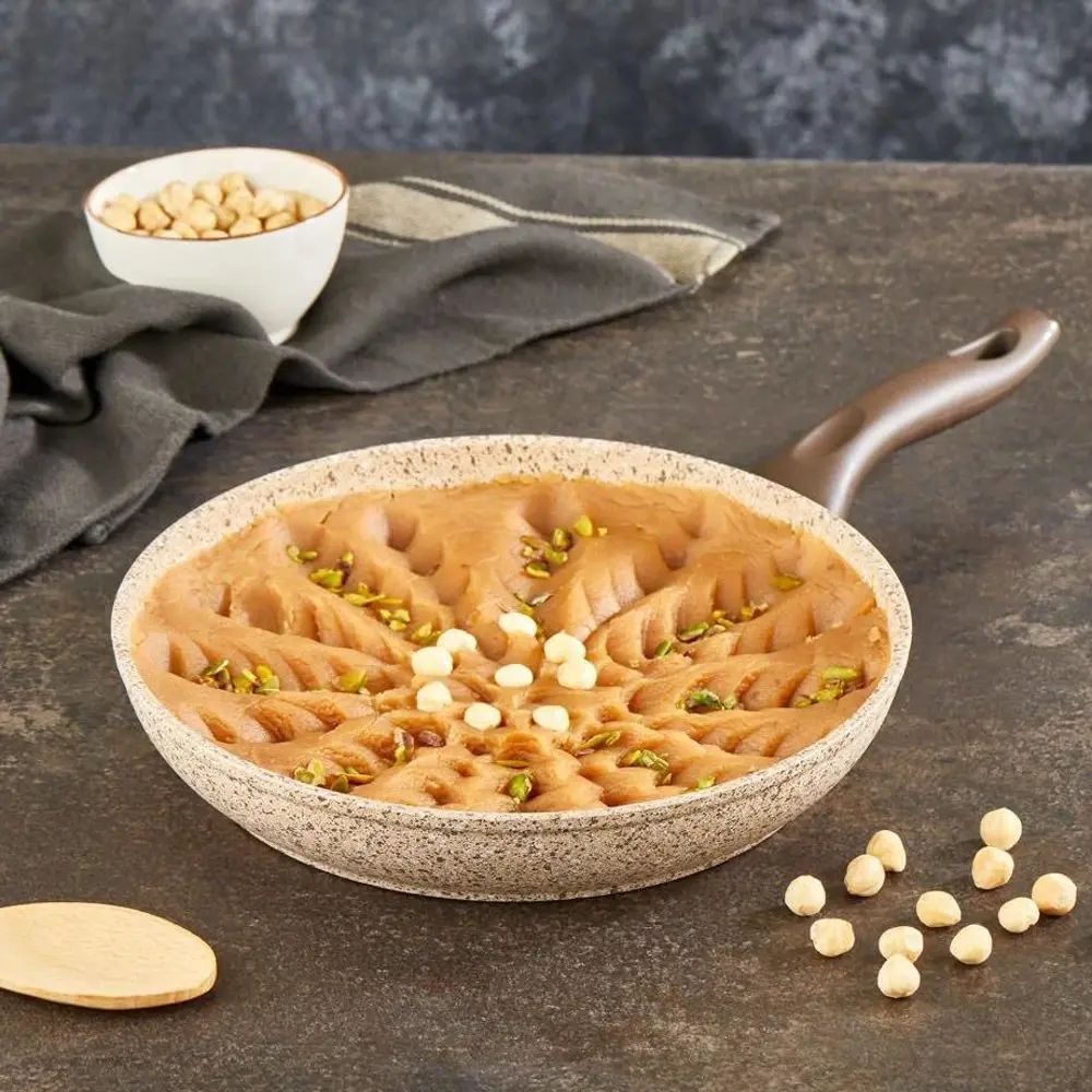 Falez Creamy Granit Tava 32 Cm Cre 3035 Falez Creamy Granit Tava 32 Cm Cre 3035