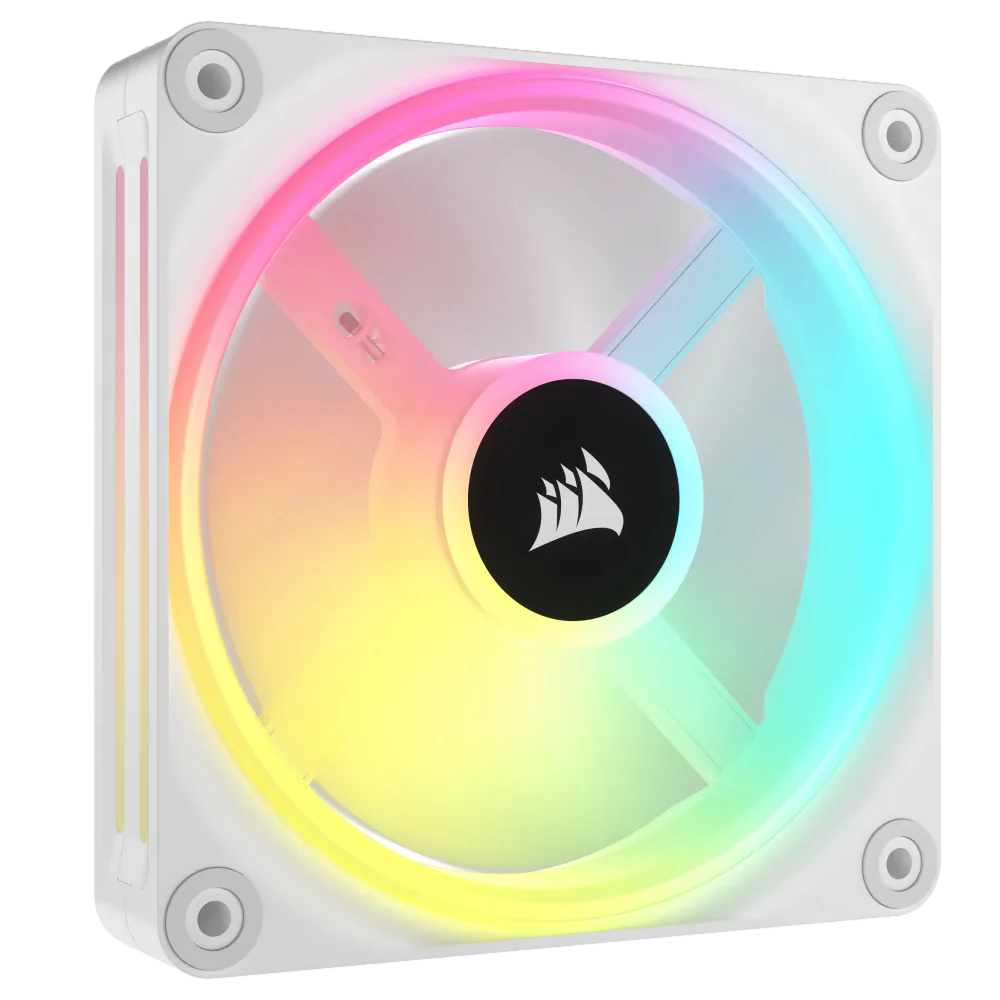 FAN - CO-9051005-WW iCUE LINK QX120 RGB 120mm PWM PC Fan Expansion Kit - Beyaz FAN - CO-9051005-WW iCUE LINK QX120 RGB 120mm PWM PC Fan Expansion Kit - Beyaz