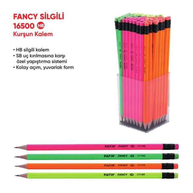 Fancy Silgili Kurşun Kalem – Şık Tasarımlı, Rahat Tutan Premium Kalem Fiyatı, Yorumları ve Özellikleri