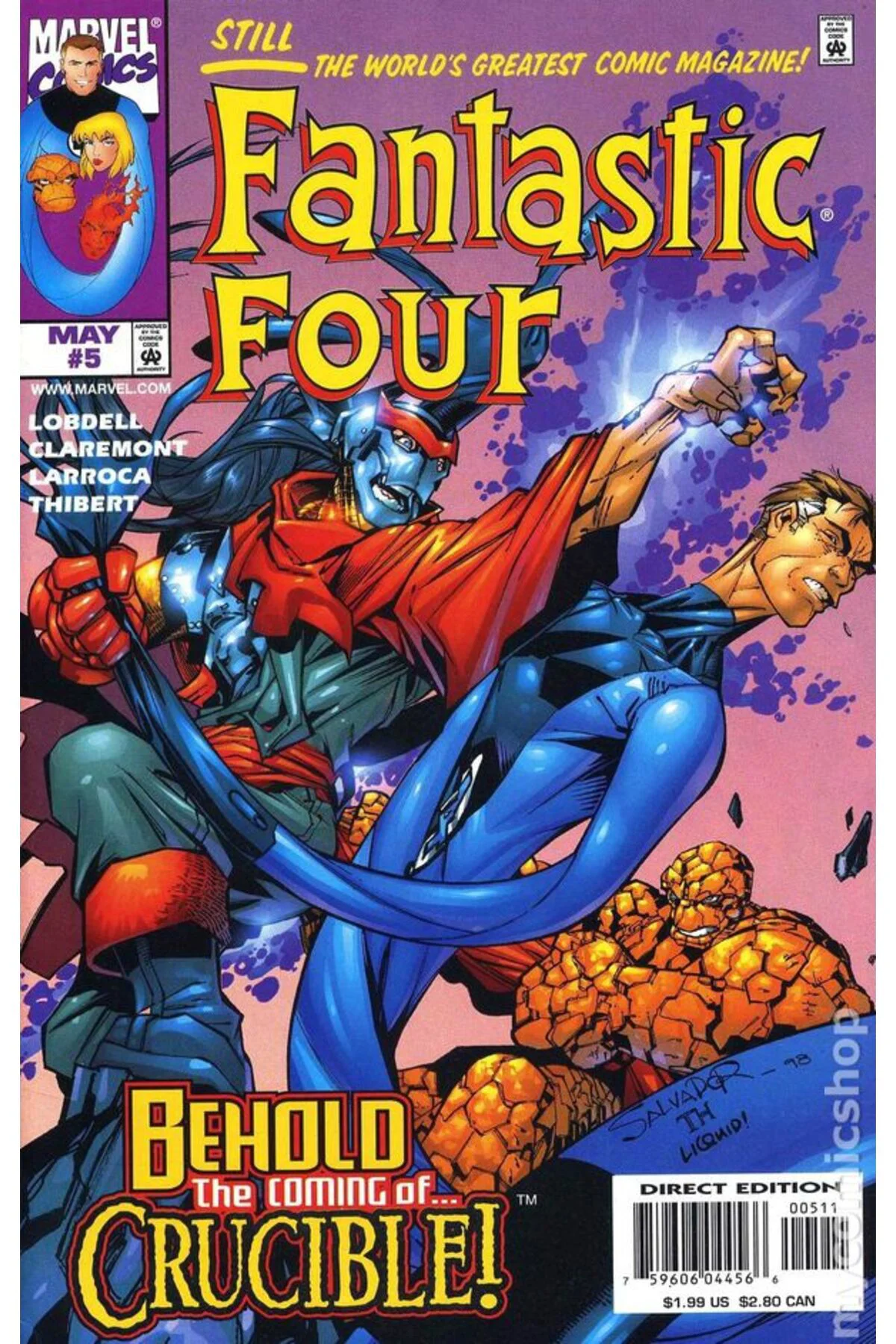 Fantastic Four #5 (ingilizce)