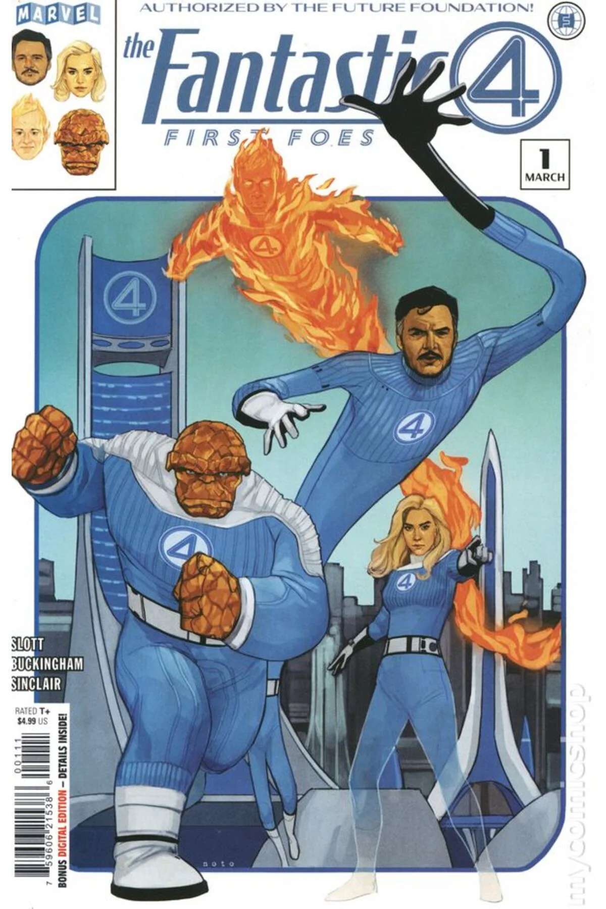 Fantastic Four First Foes #1A (ingilizce)