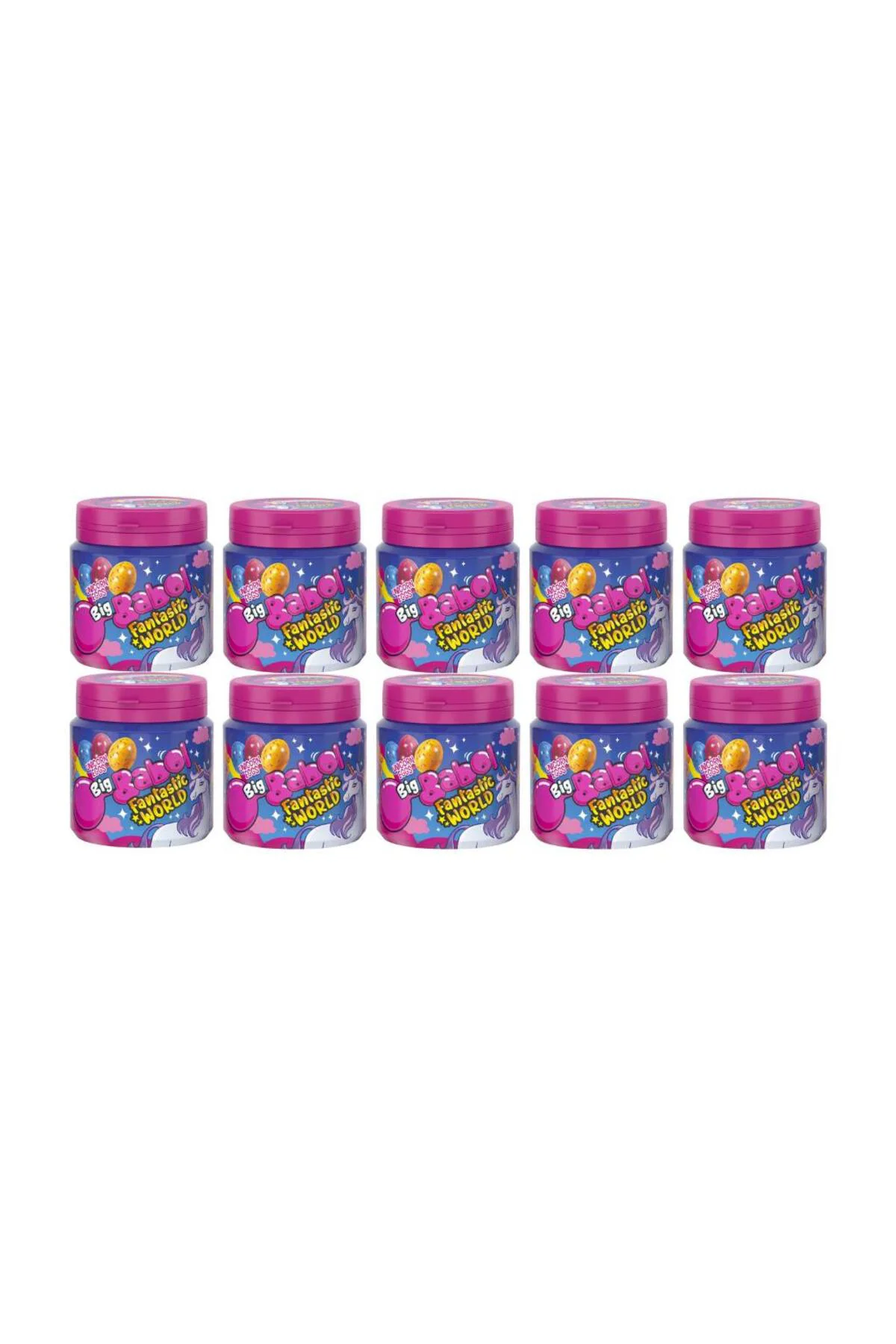 Fantastic World Çilek, Muz ve Yaban Mersini Aromalı Sakız 90 gr x