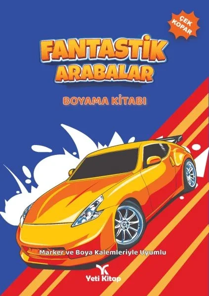 Fantastik Arabalar Boyama Kitabı Fiyatı, Yorumları ve Özellikleri