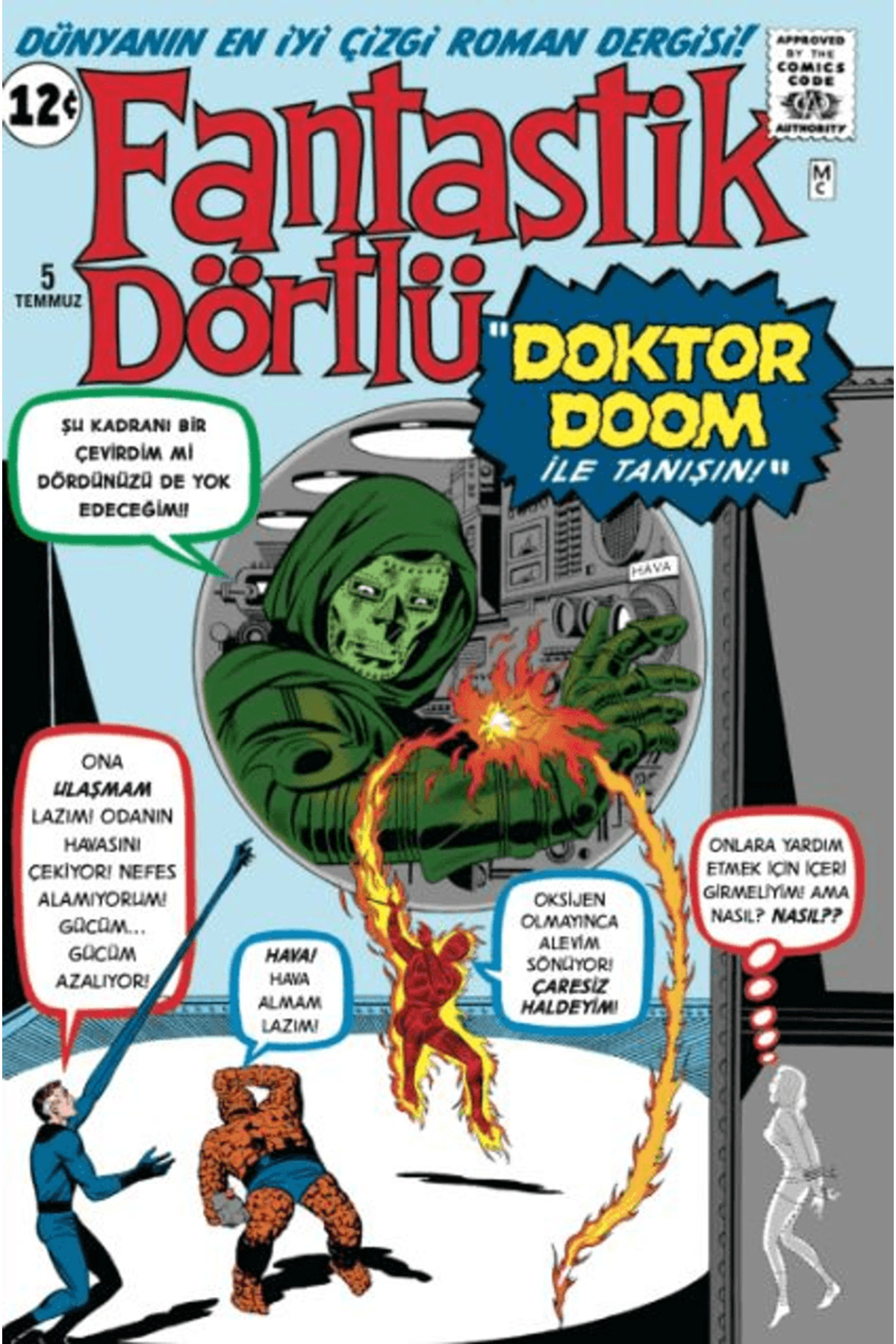Fantastik Dörtlü Doktor Doom İle Tanışın / Stan Lee / Arka Bahçe 