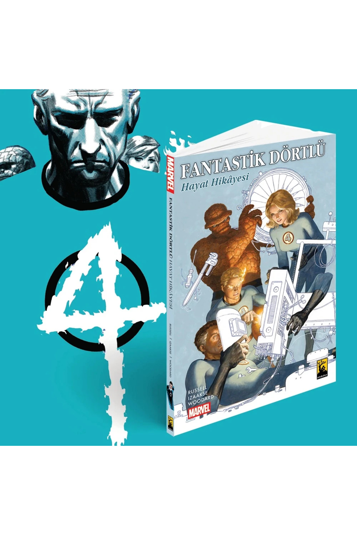 Fantastik Dörtlü Hayat Hikayesi (Sert Kapak) Türkçe Çizgi Roman