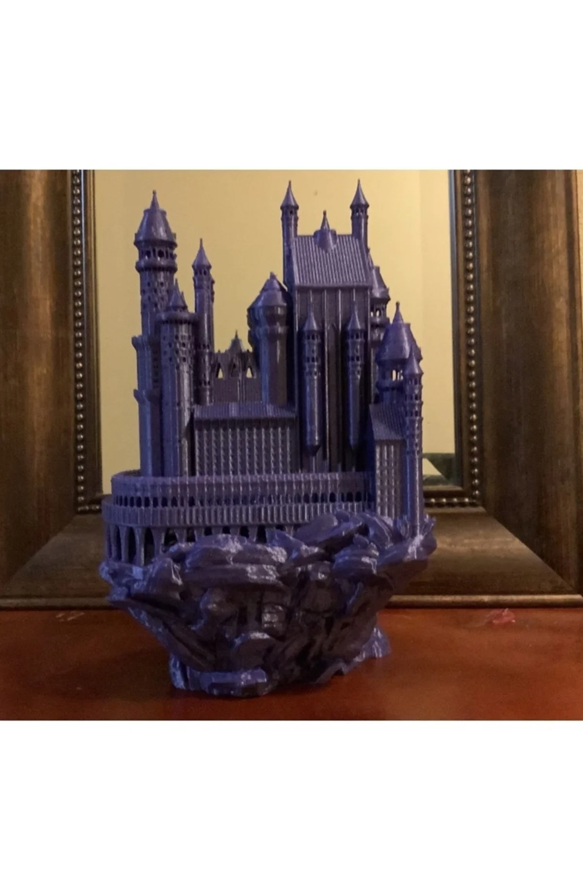Fantastik Ortaçağ Kalesi Biblo Büyük Boy 25 Cm