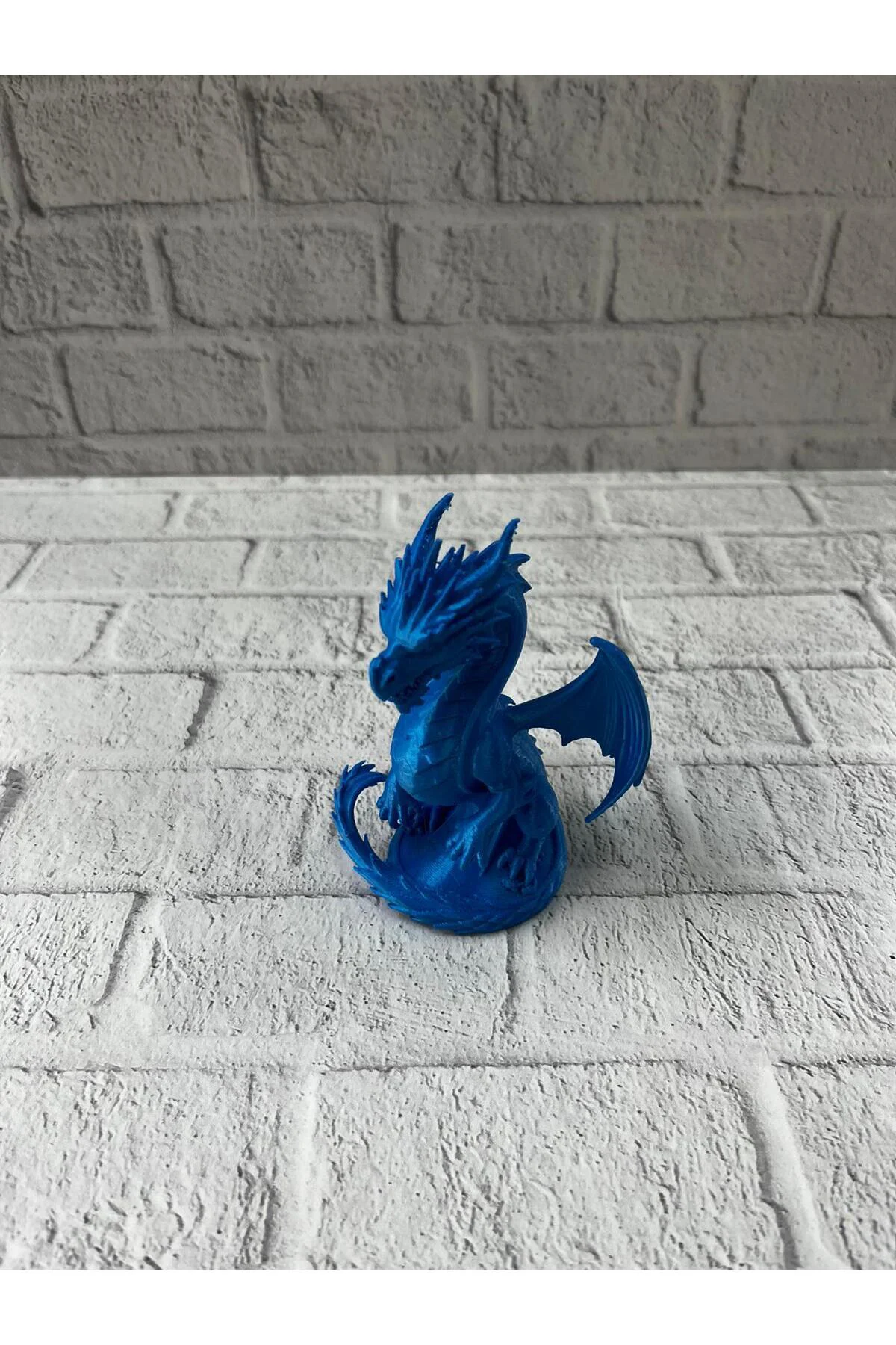 Fantastik Tasarım Ejderha Biblo 12 cm Hediyelik Ev Ofis Aksesuarı