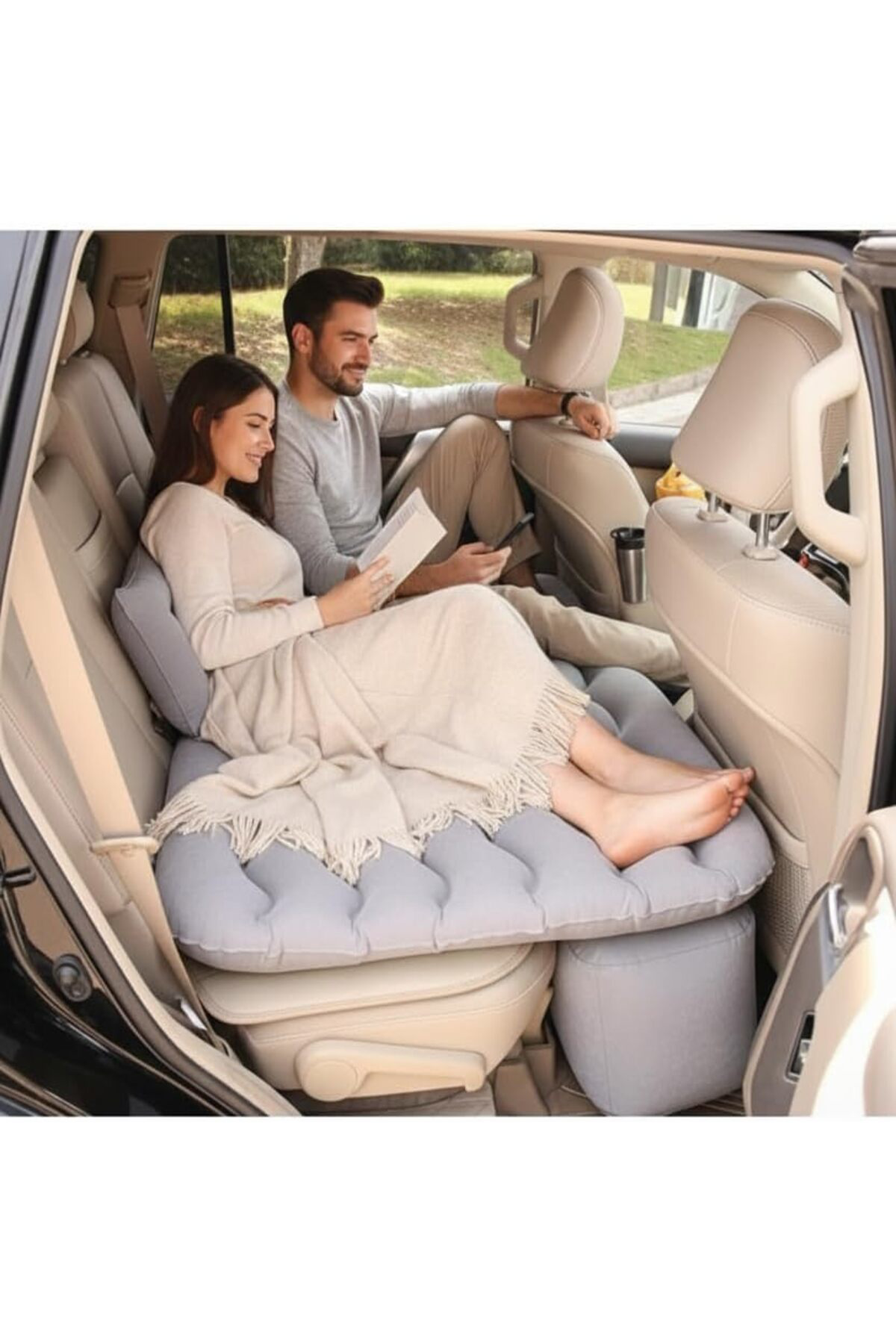 FantastikSell Araç İçi Şişme Yatak – Arka Koltuk Şişme Yatak | Ka