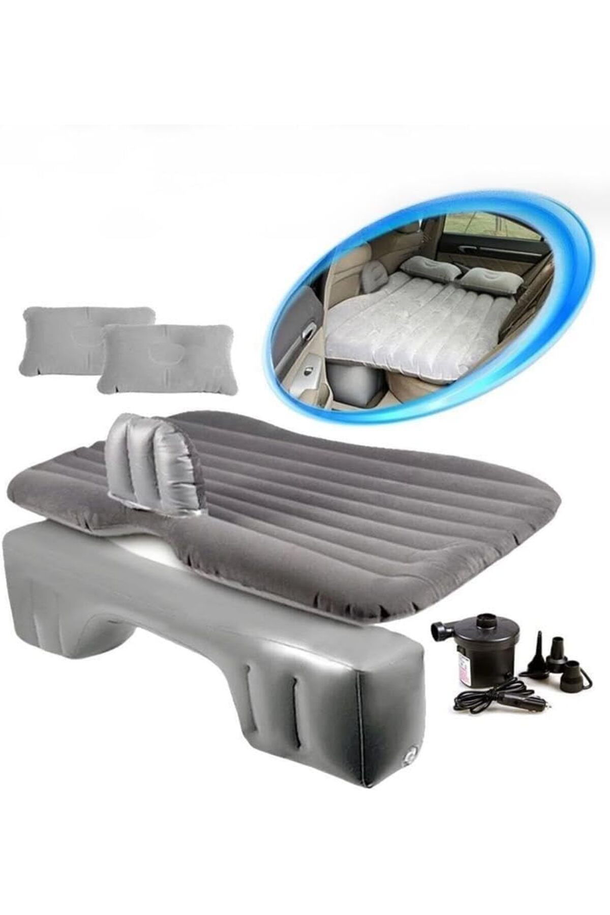 FantastikSell Araç İçi Şişme Yatak Otomobil Arka Koltuk Yatakğı 1