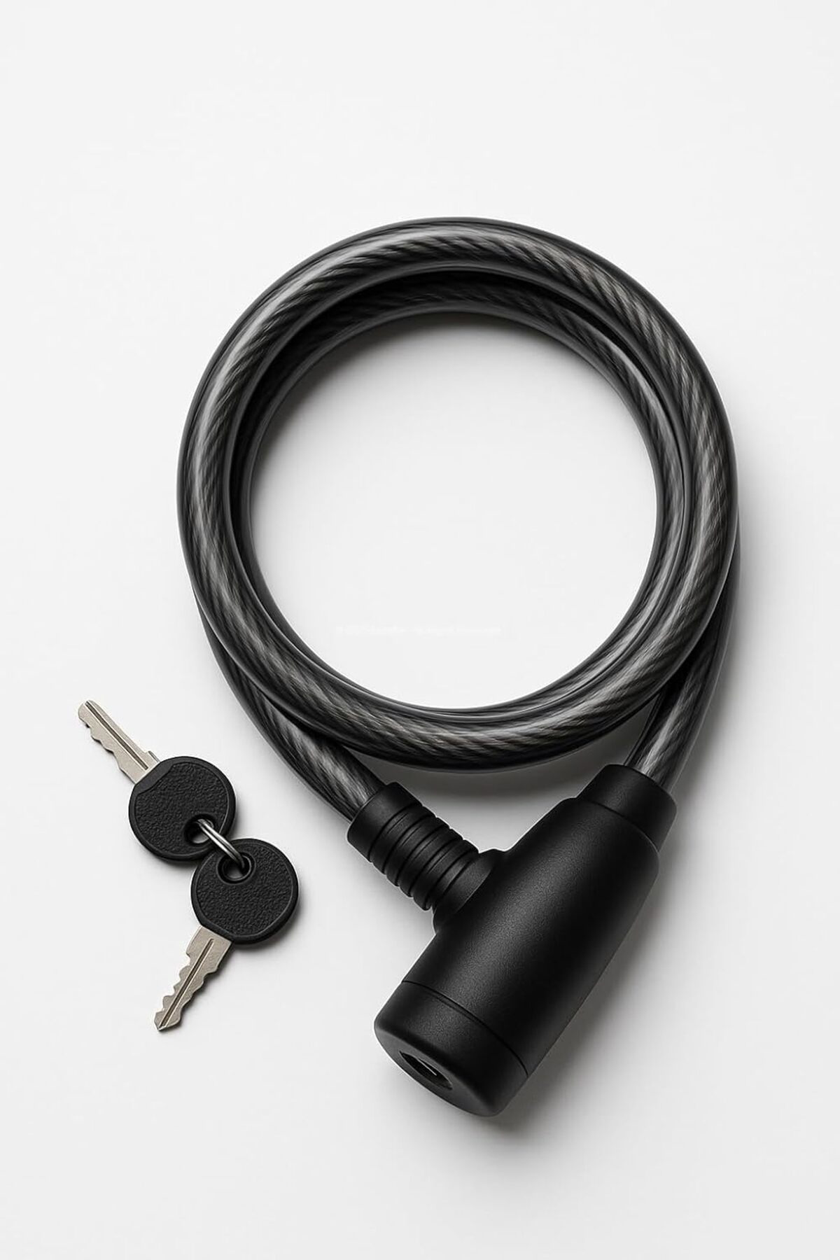 FantastikSell Busstier Bisiklet Kilidi, 80 cm Uzunluk, 12 mm Kalı