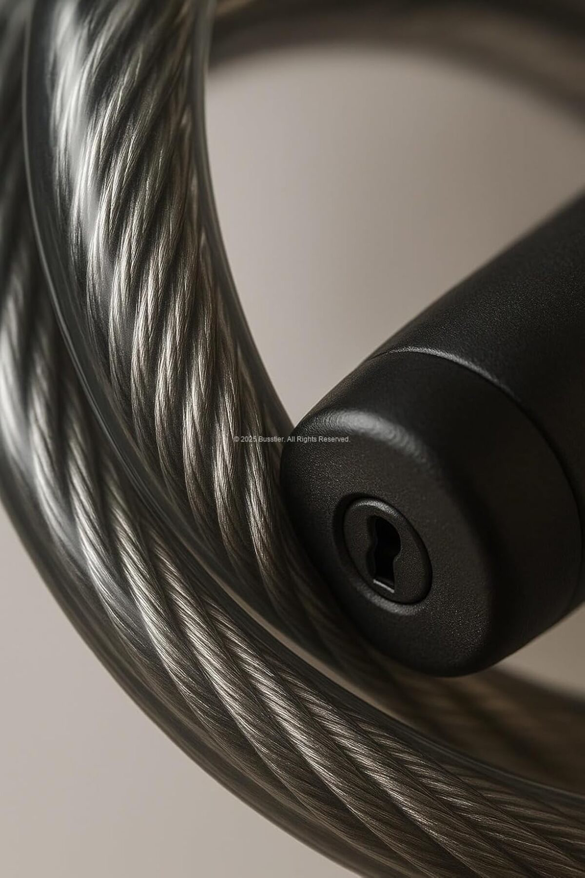 FantastikSell Busstier Bisiklet Kilidi, 80 cm Uzunluk, 12 mm Kalı