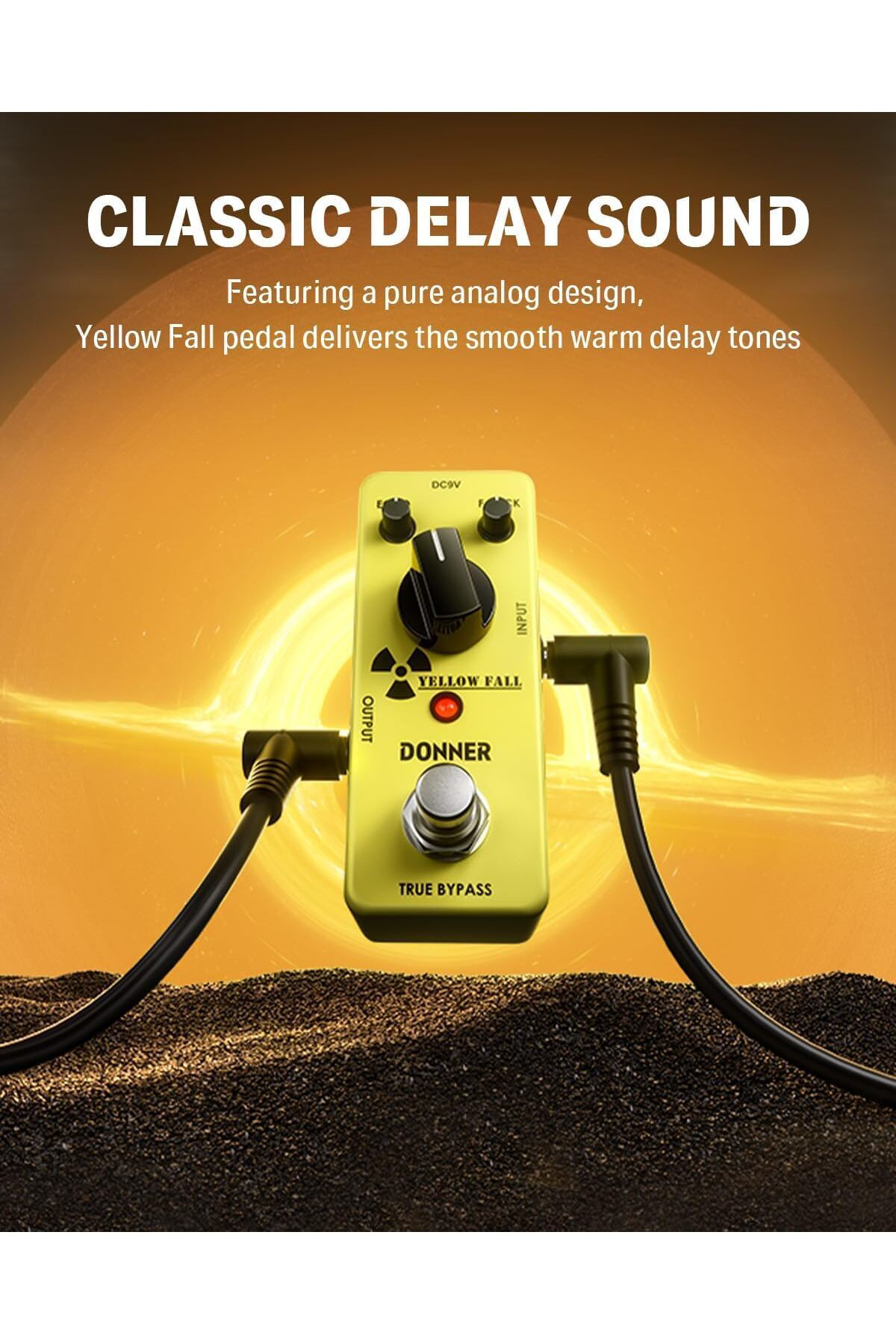 FantastikSell Donner Yellow Fall Vintage Analog Pedalı 1142128